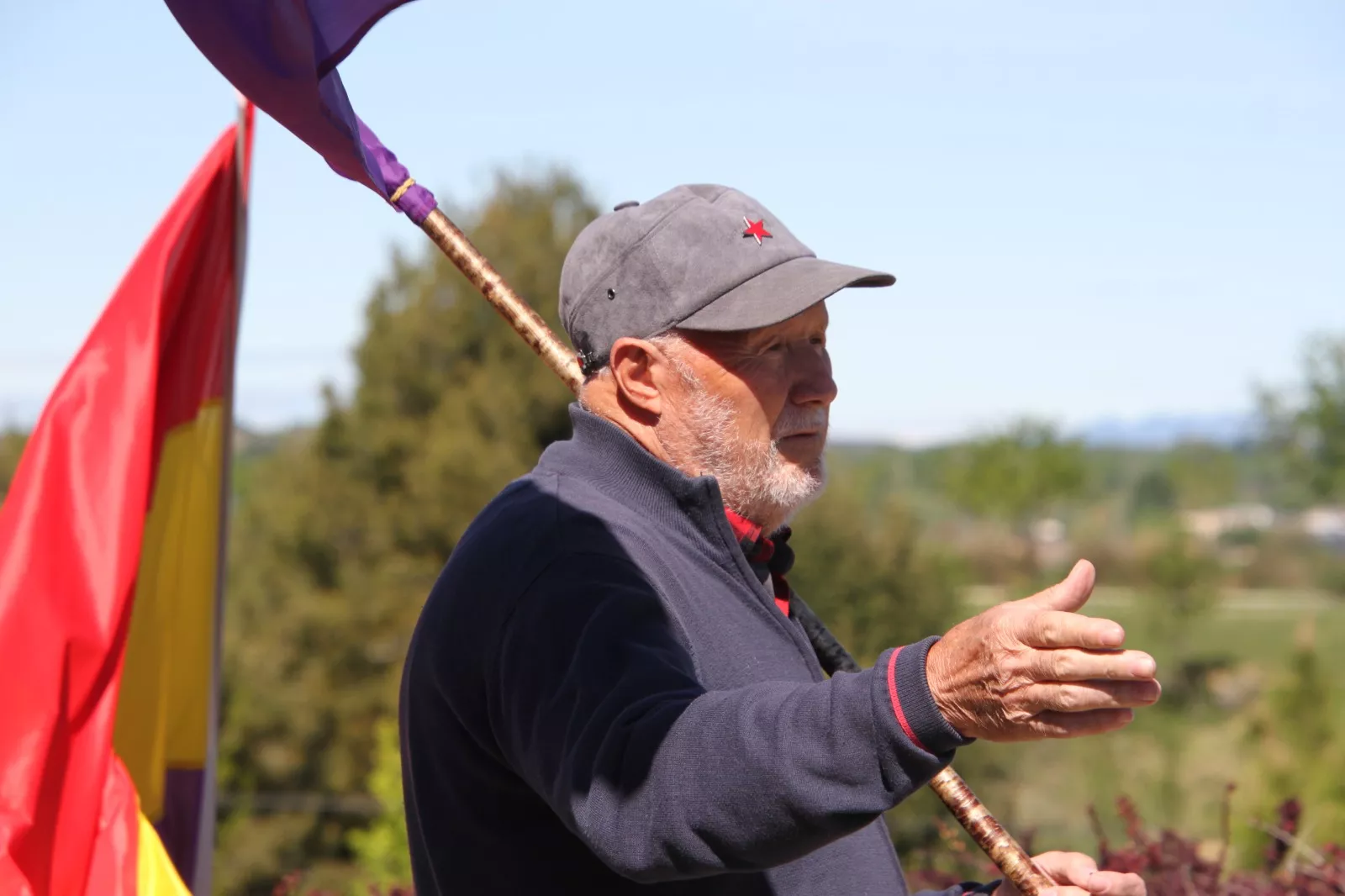 Actos celebrados por el CRMAHU el 14 de abril. Foto Carlos Neofato