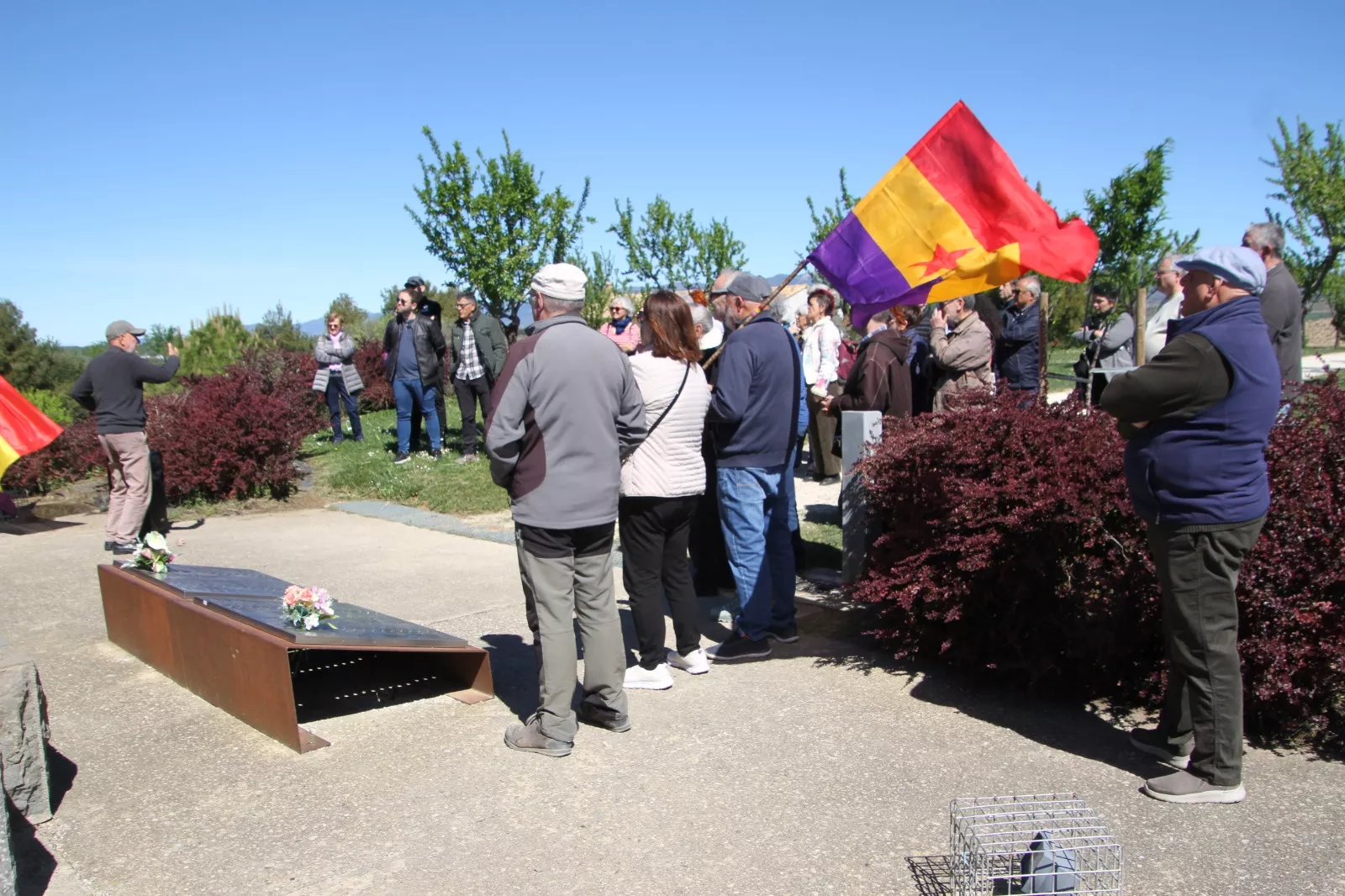 Actos celebrados por el CRMAHU el 14 de abril. Foto Carlos Neofato