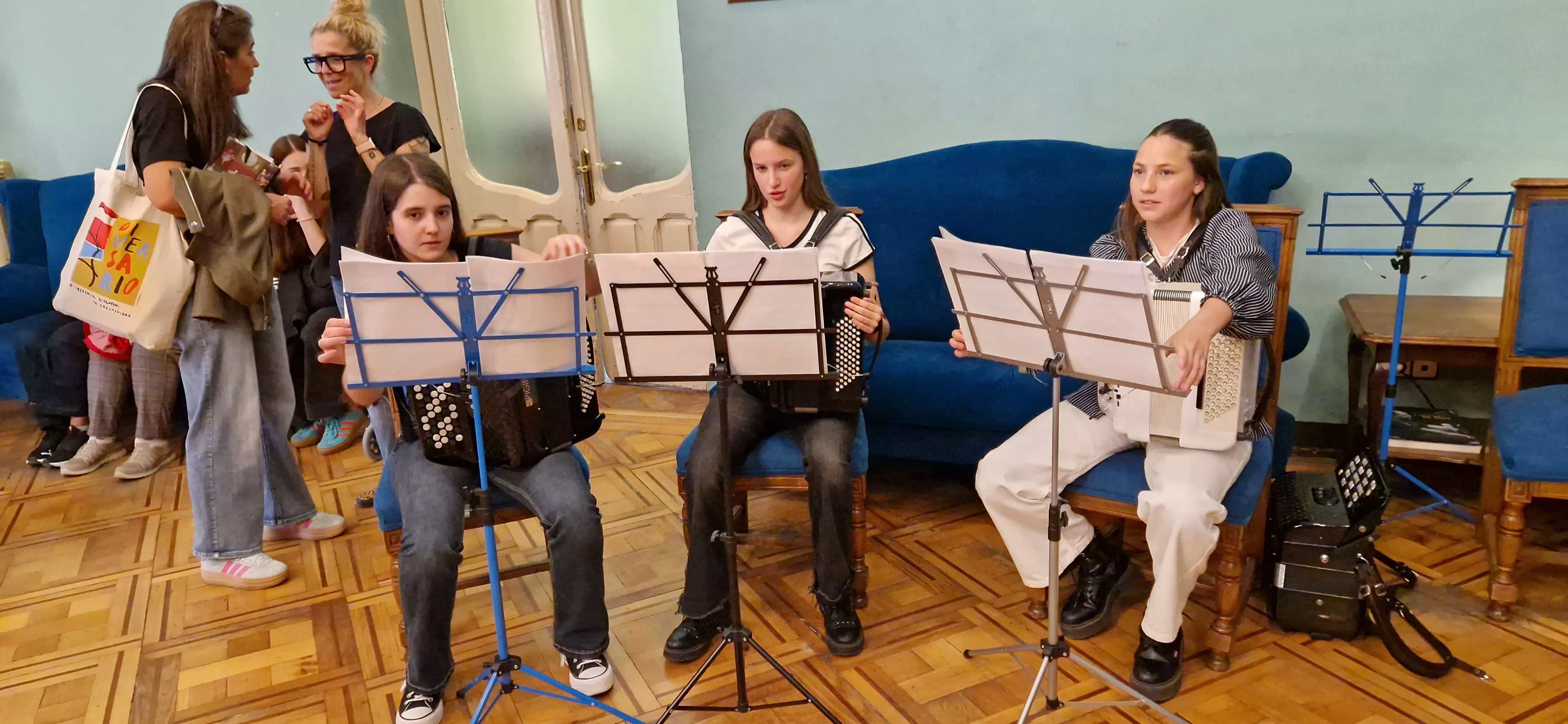 Actividad dirigida por Asapme y el Conservatorio dentro de Diversario. Foto Myriam Martínez