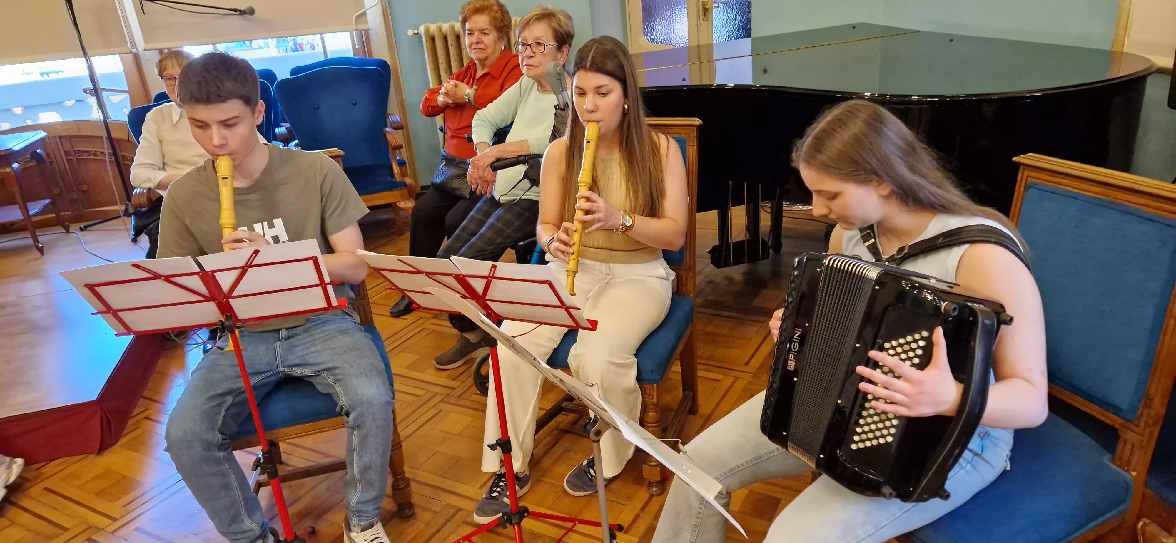 Actividad dirigida por Asapme y el Conservatorio dentro de Diversario. Foto Myriam Martínez