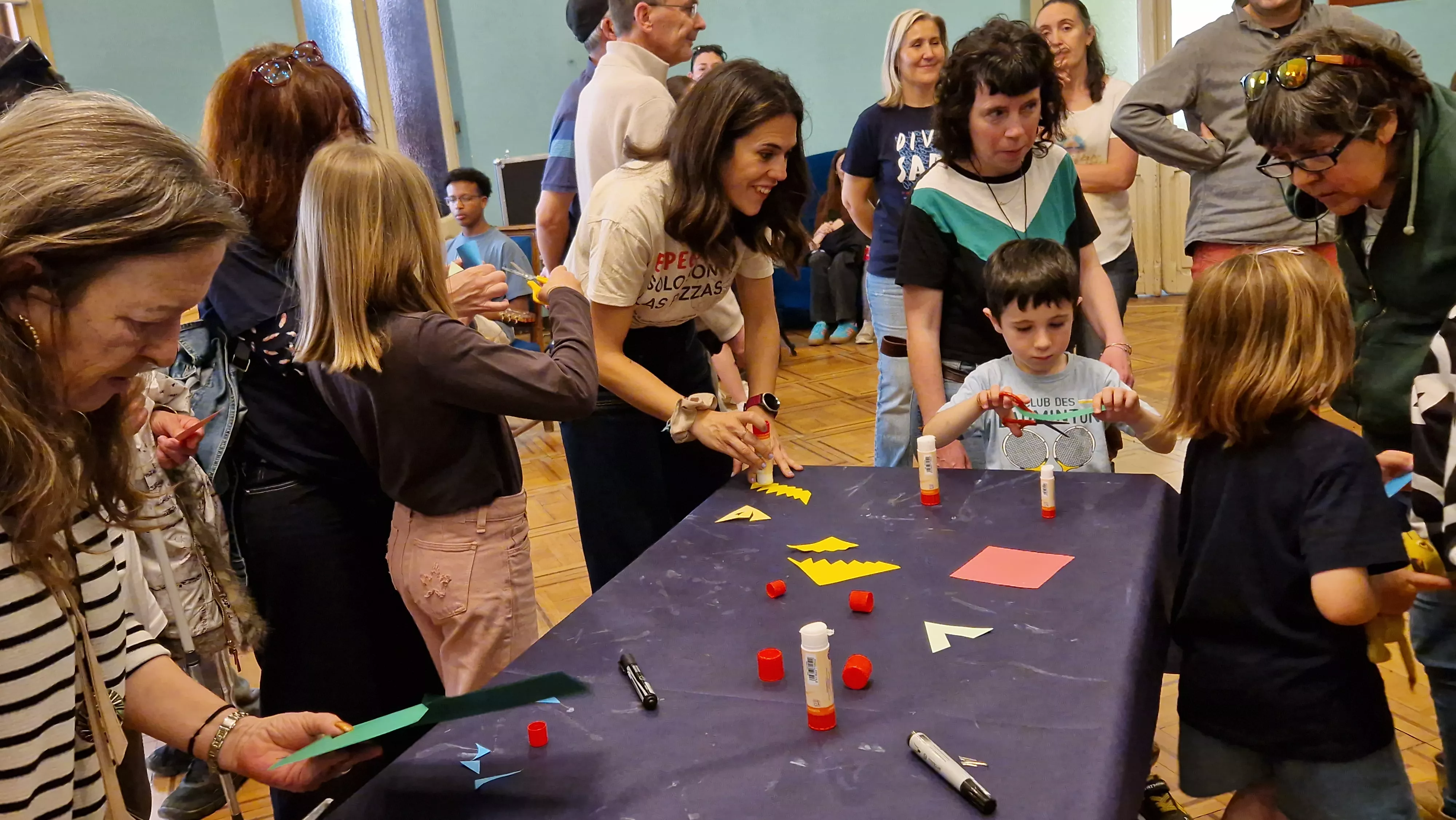 Actividad dirigida por Asapme y el Conservatorio dentro de Diversario. Foto Myriam Martínez