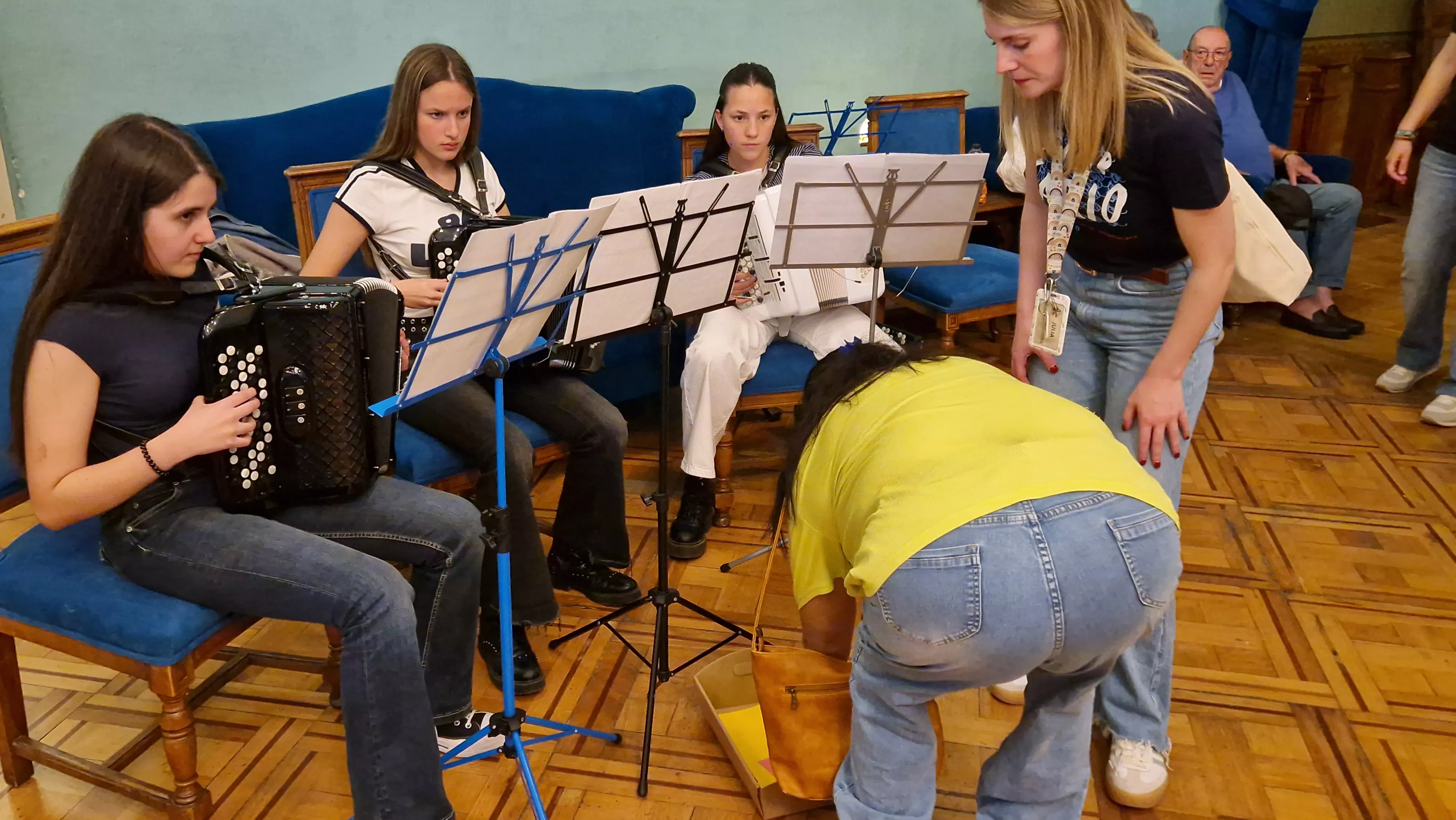 Actividad dirigida por Asapme y el Conservatorio dentro de Diversario. Foto Myriam Martínez