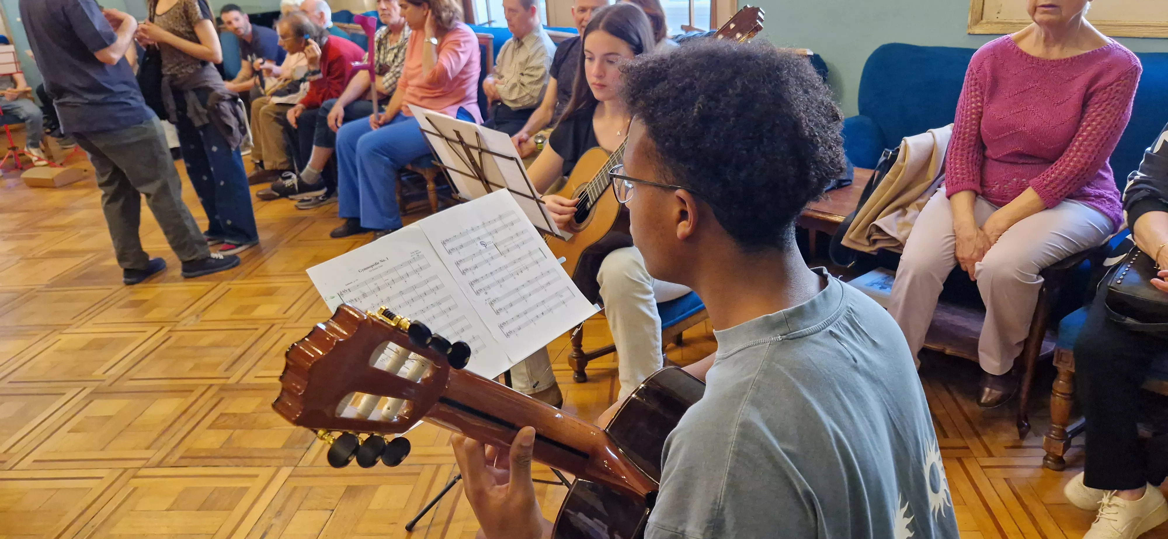 Actividad dirigida por Asapme y el Conservatorio dentro de Diversario. Foto Myriam Martínez