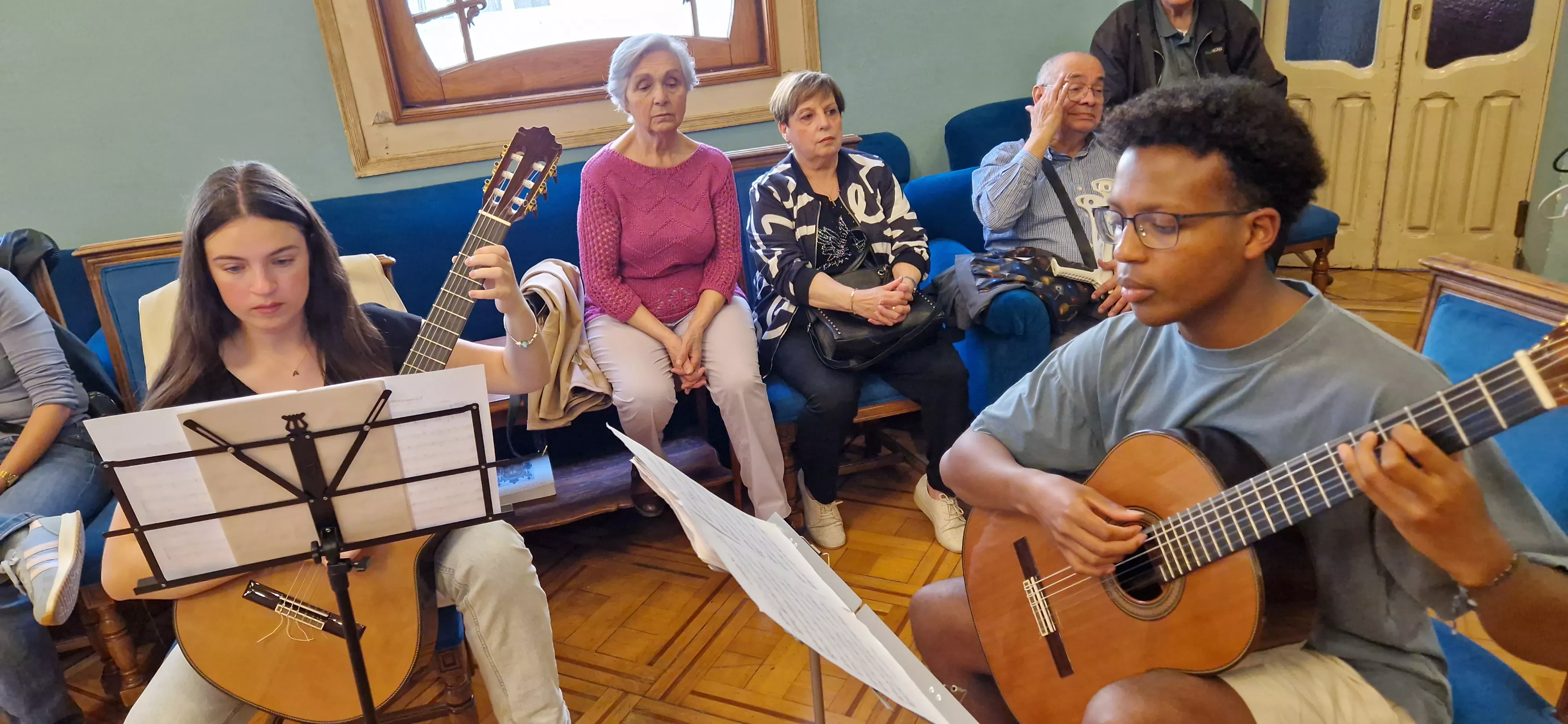 Actividad dirigida por Asapme y el Conservatorio dentro de Diversario. Foto Myriam Martínez