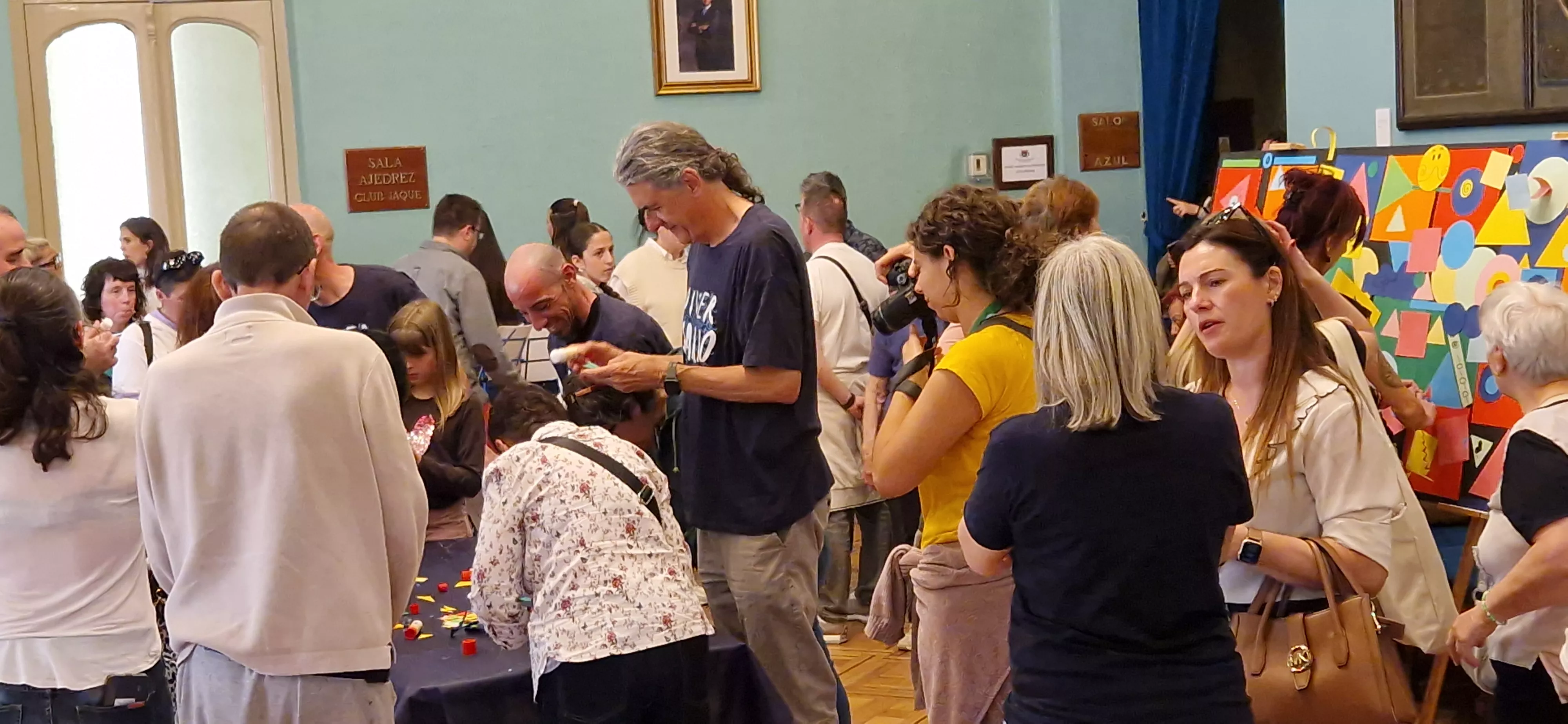 Actividad dirigida por Asapme y el Conservatorio dentro de Diversario. Foto Myriam Martínez