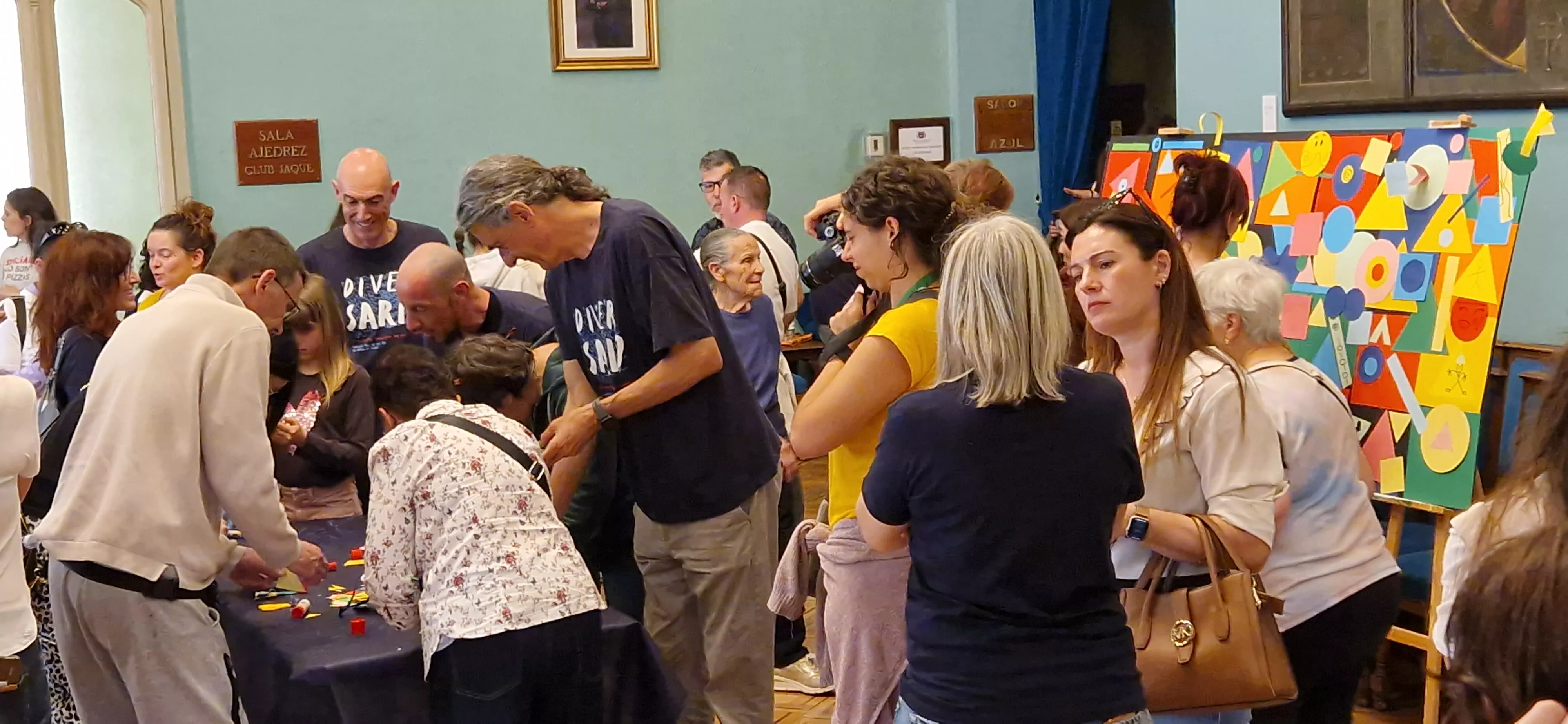Actividad dirigida por Asapme y el Conservatorio dentro de Diversario. Foto Myriam Martínez