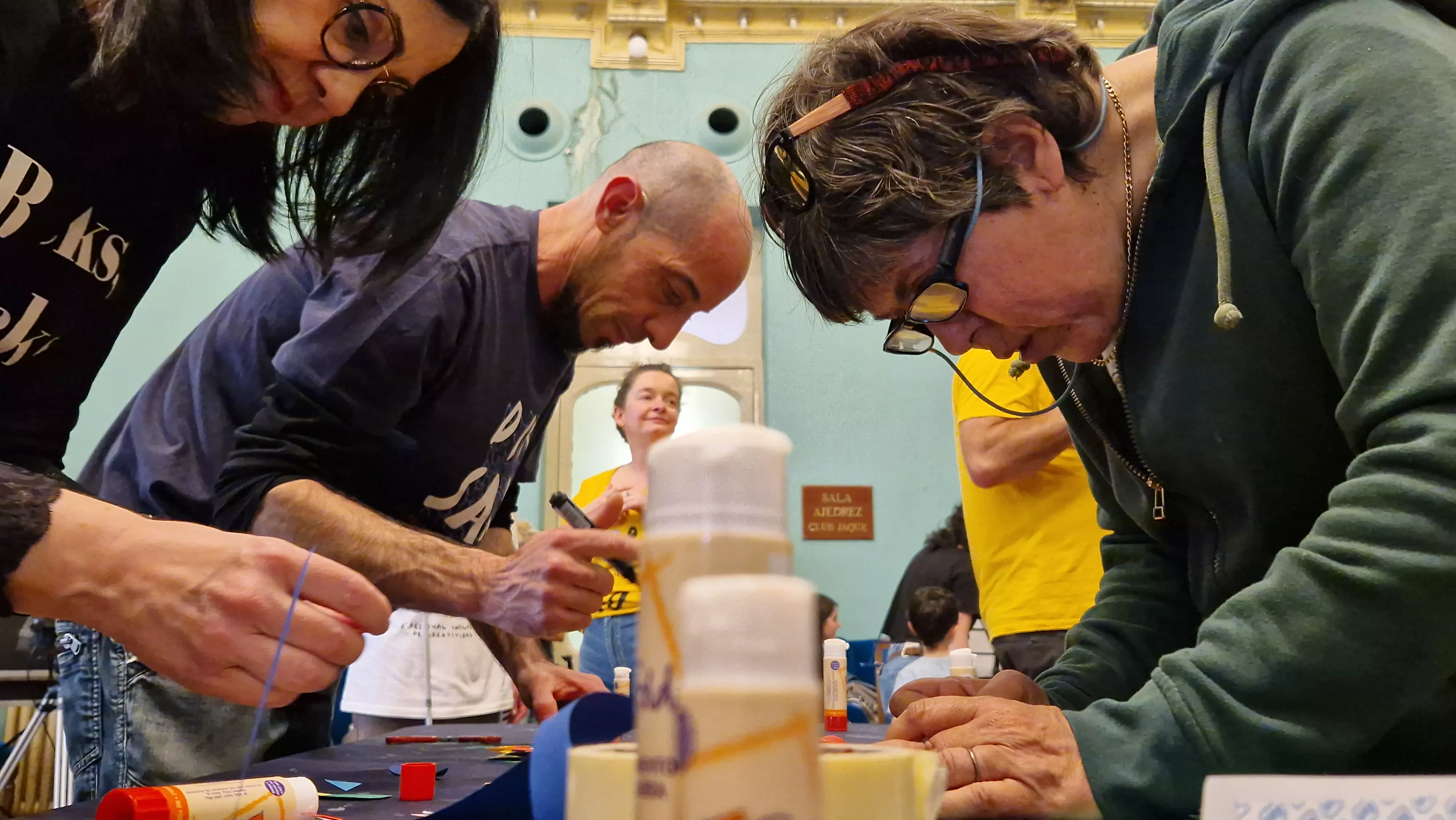 Actividad dirigida por Asapme y el Conservatorio dentro de Diversario. Foto Myriam Martínez