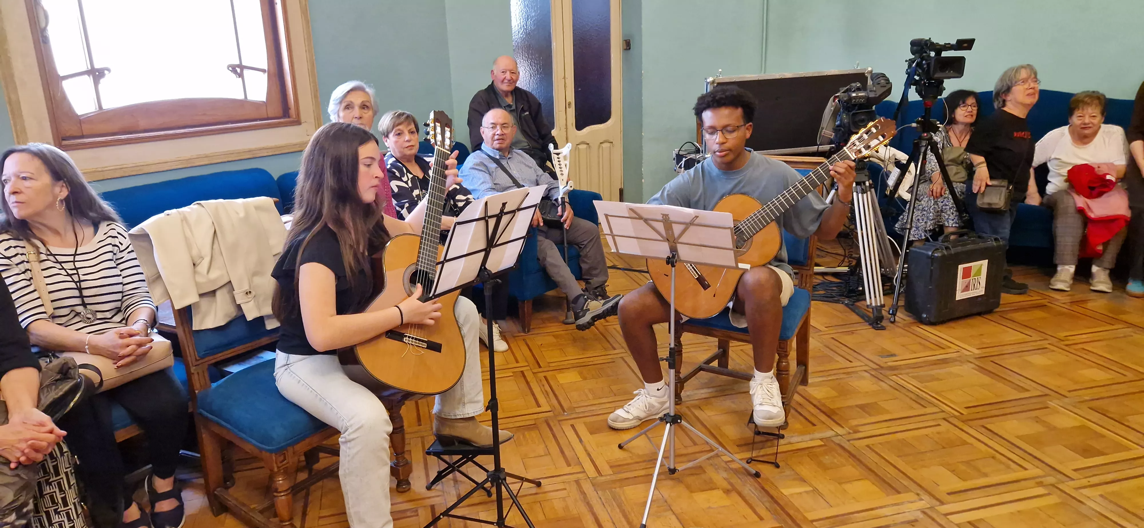 Actividad dirigida por Asapme y el Conservatorio dentro de Diversario. Foto Myriam Martínez