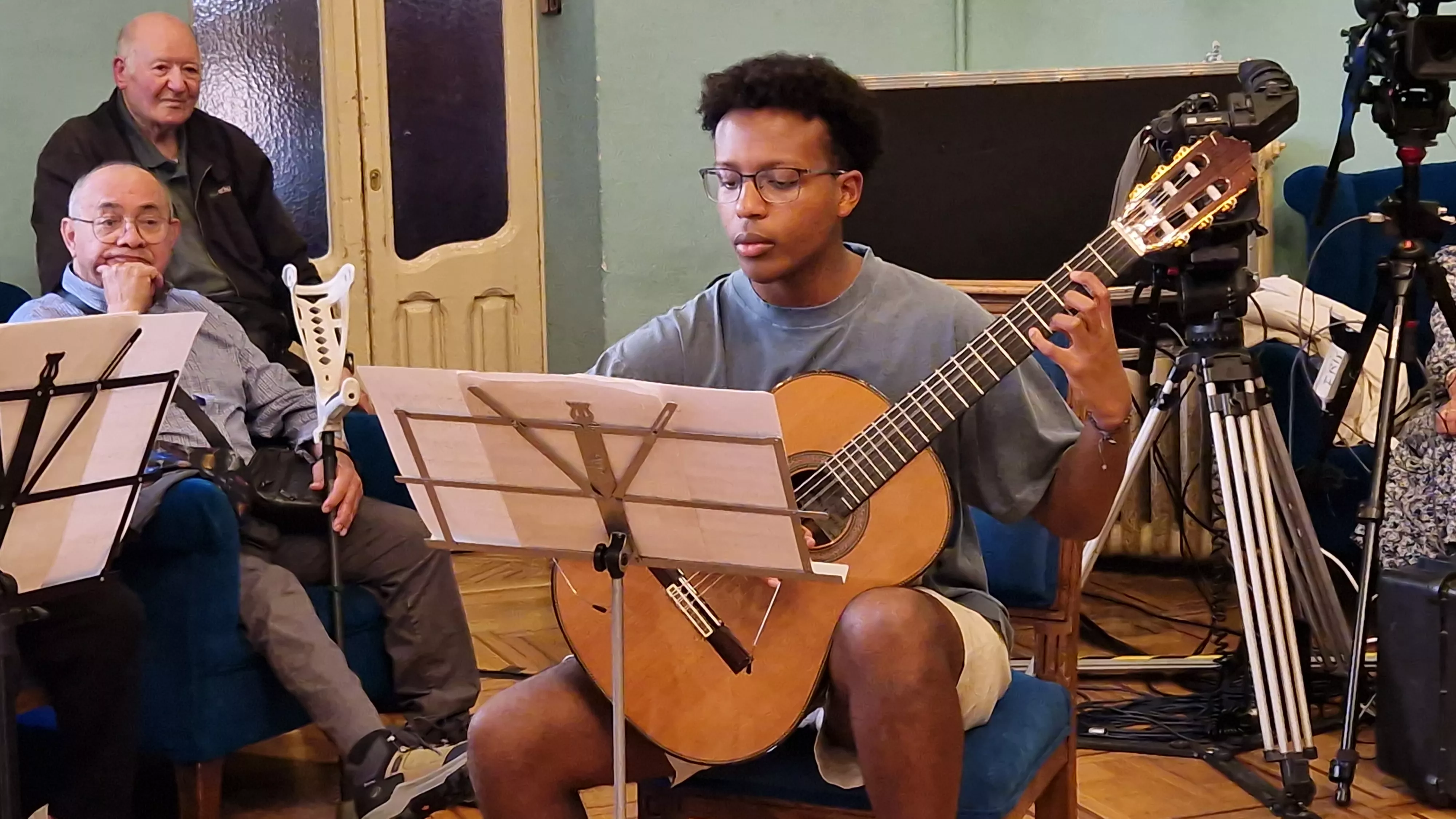 Actividad dirigida por Asapme y el Conservatorio dentro de Diversario. Foto Myriam Martínez