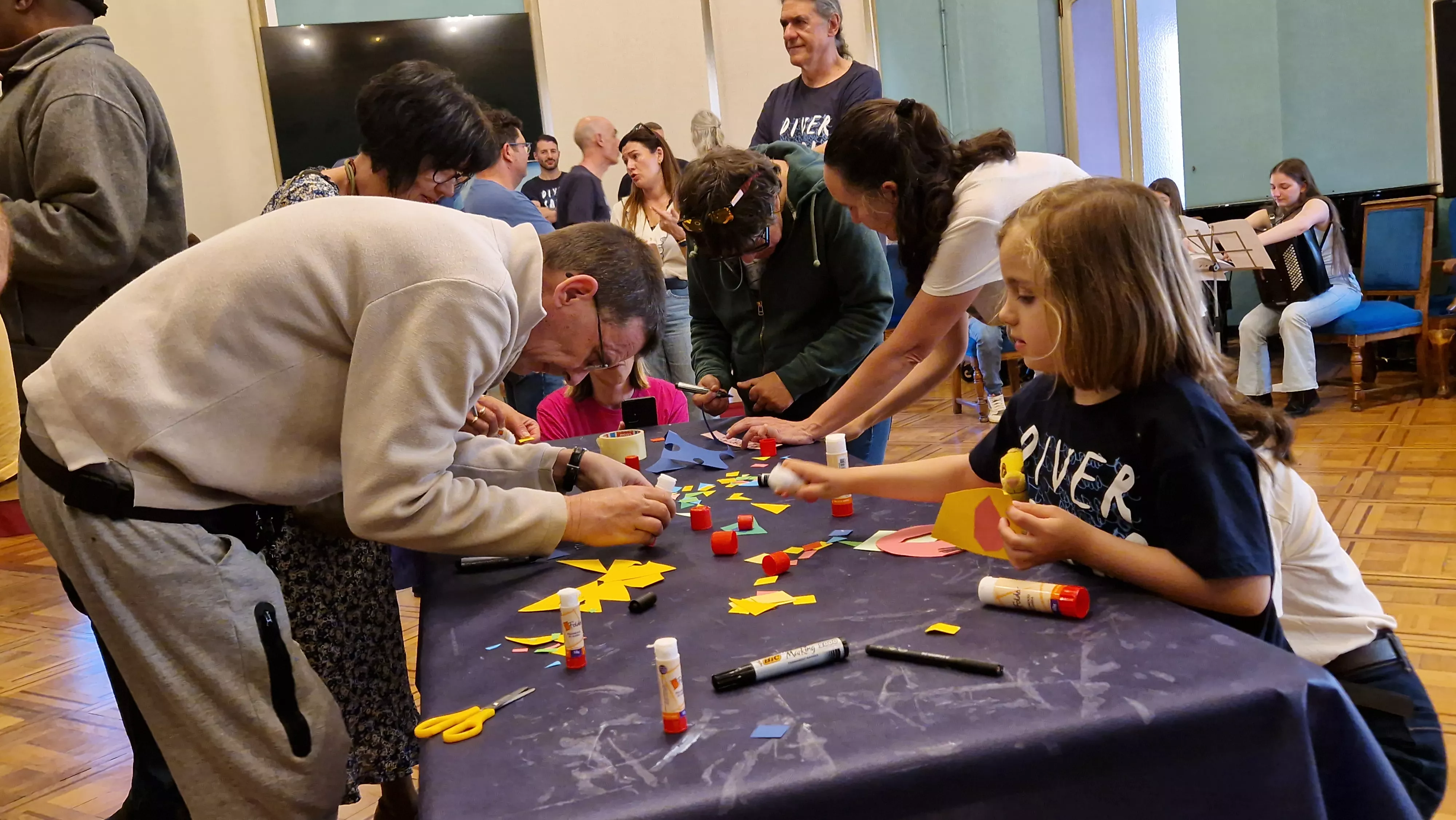 Actividad dirigida por Asapme y el Conservatorio dentro de Diversario. Foto Myriam Martínez