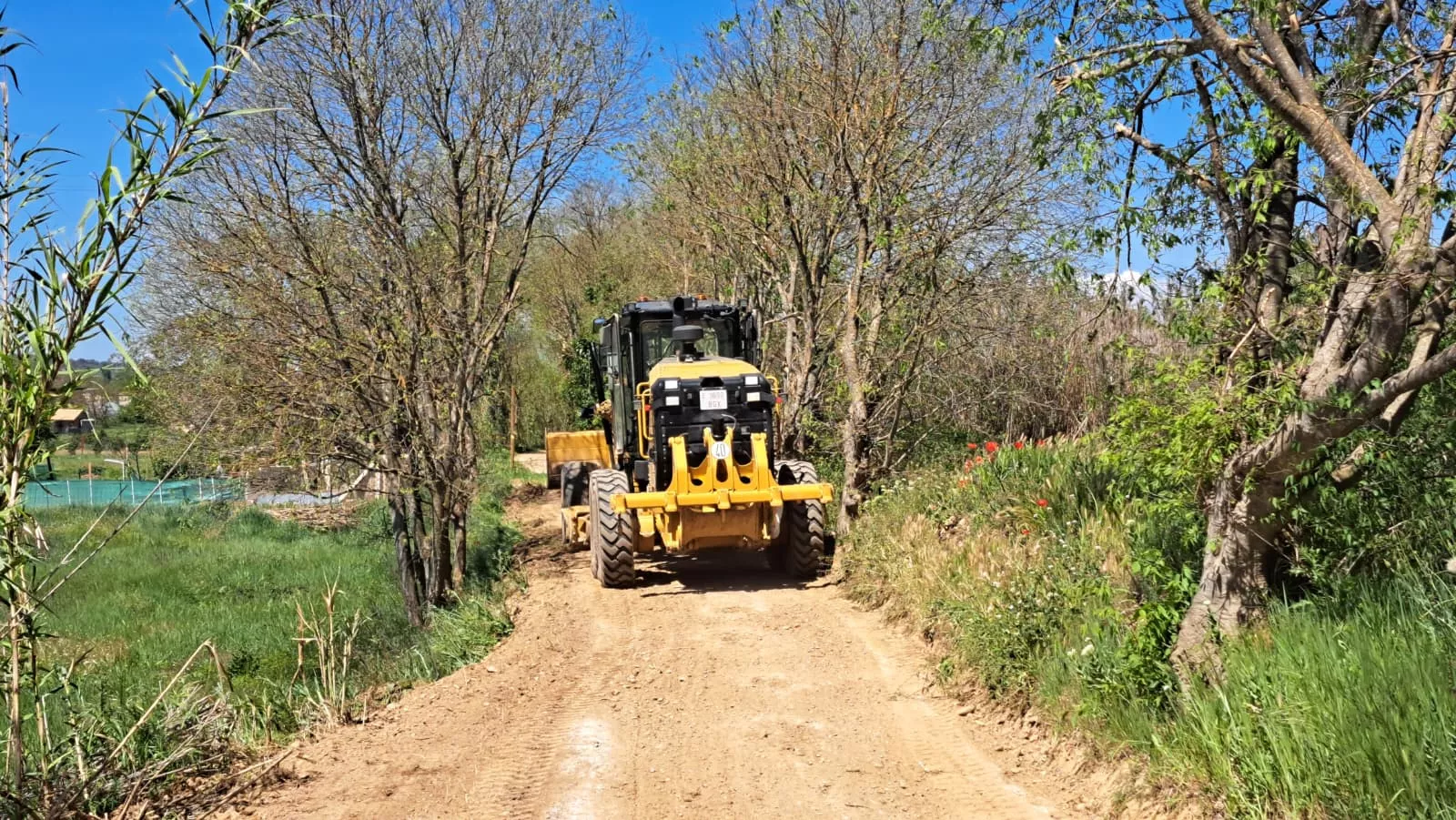 Trabajos en el Camino La Ferrera