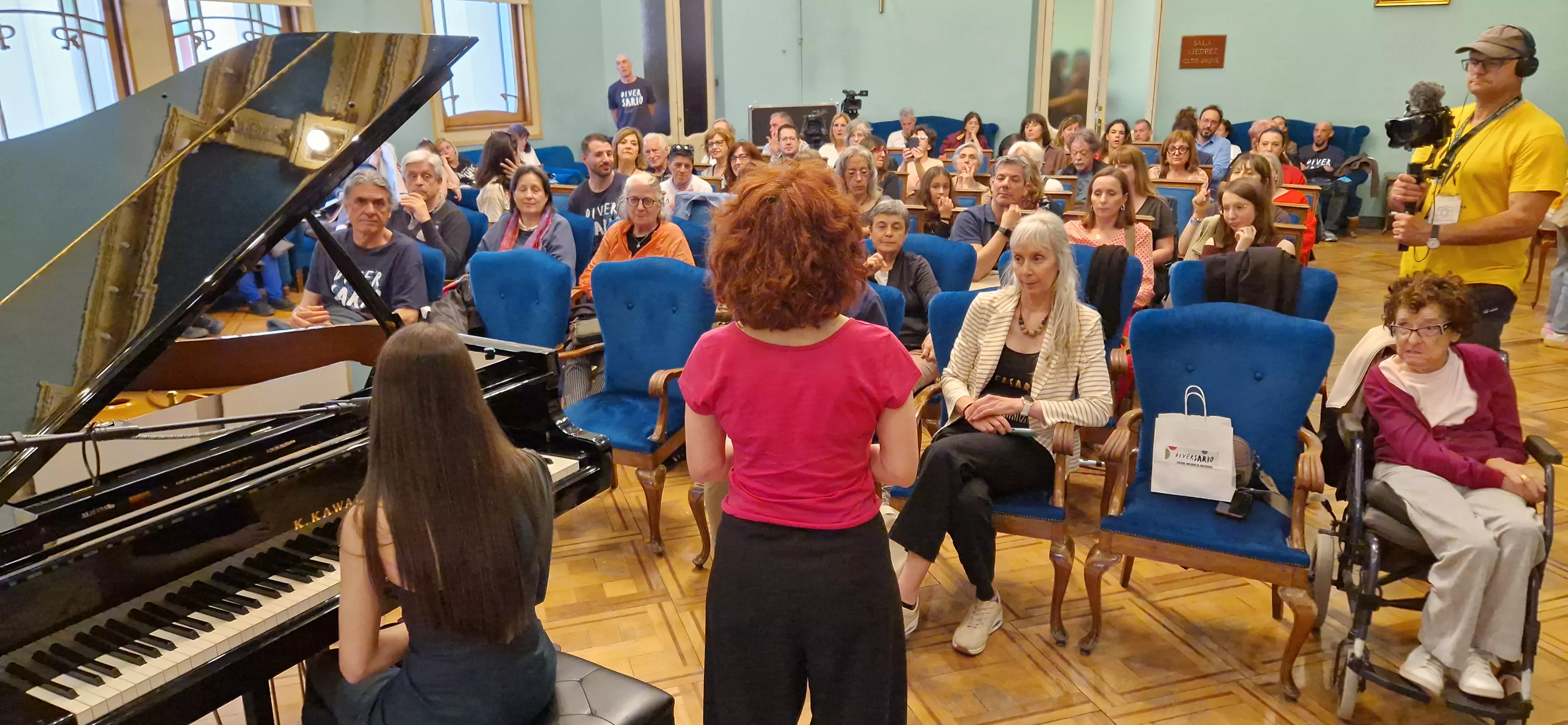 Actuación de Laura Diepstraten en Diversario. Foto Myriam Martínez