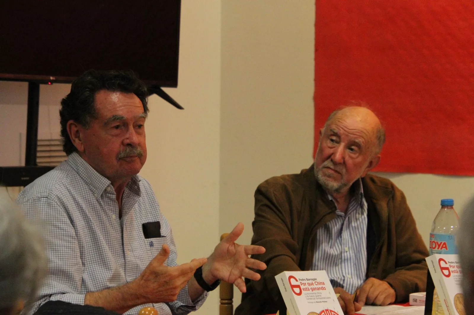 Pedro Barragán en las Jornadas Culturales del CRMAHU. Foto Carlos Neofato