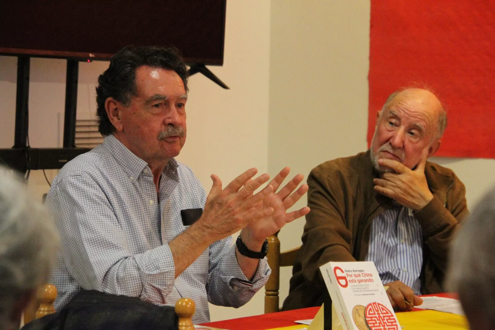 Pedro Barragán en las Jornadas Culturales del CRMAHU. Foto Carlos Neofato