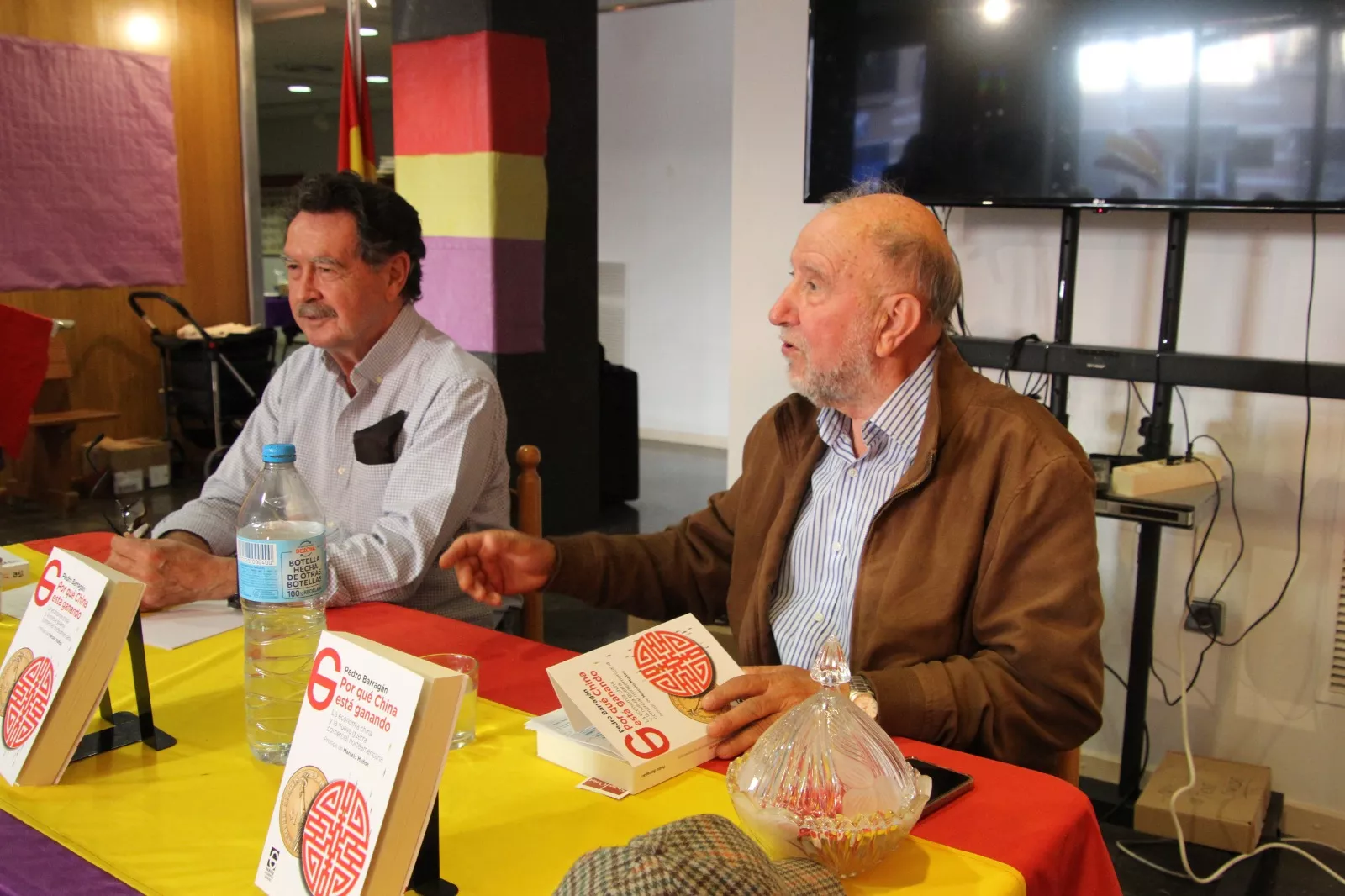Pedro Barragán en las Jornadas Culturales del CRMAHU. Foto Carlos Neofato
