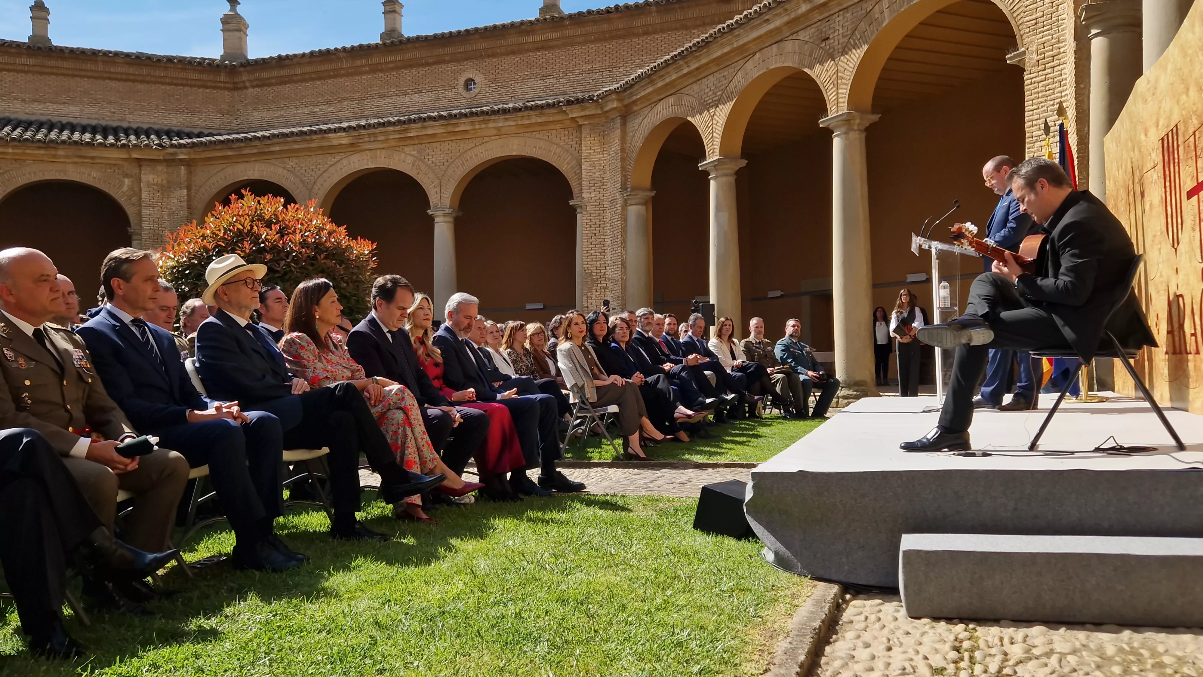 Celebración oficial del Día de Aragón en Huesca. Foto Myriam Martínez