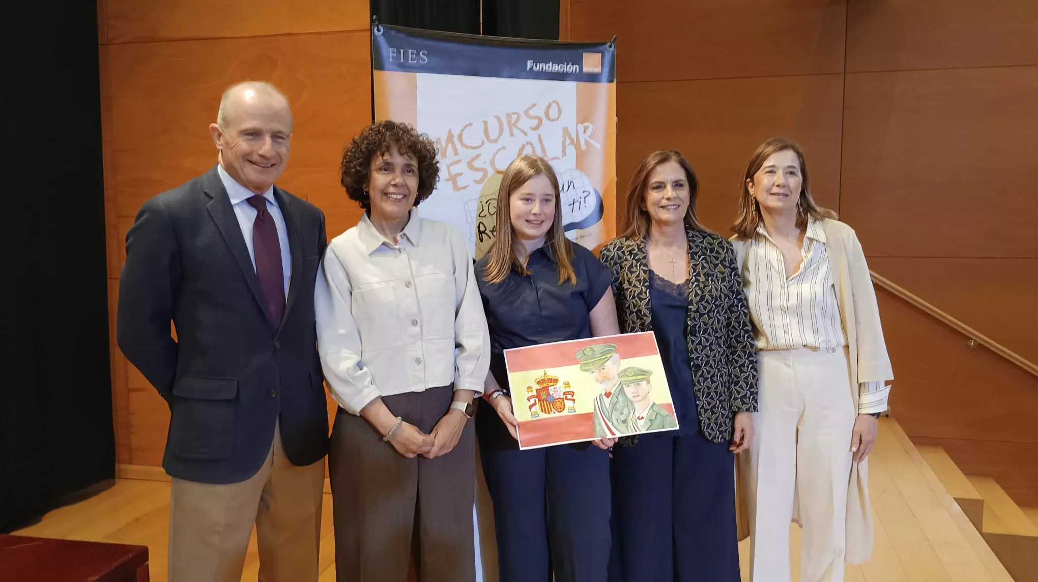 Final del concurso escolar '¿Qué es un rey para ti?' Foto Gobierno de Aragón