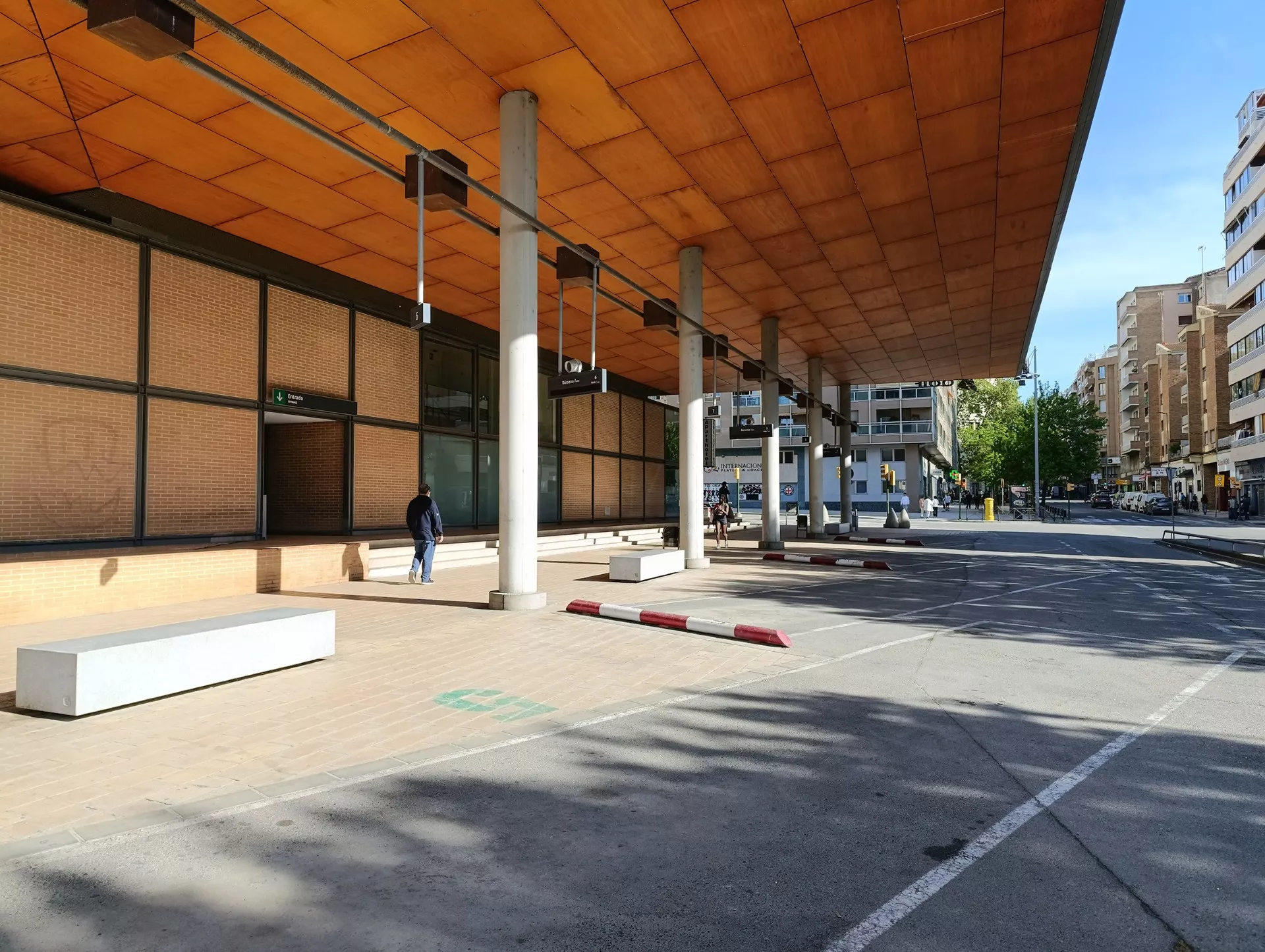 Estación Intermodal de Huesca. Foto PSOE
