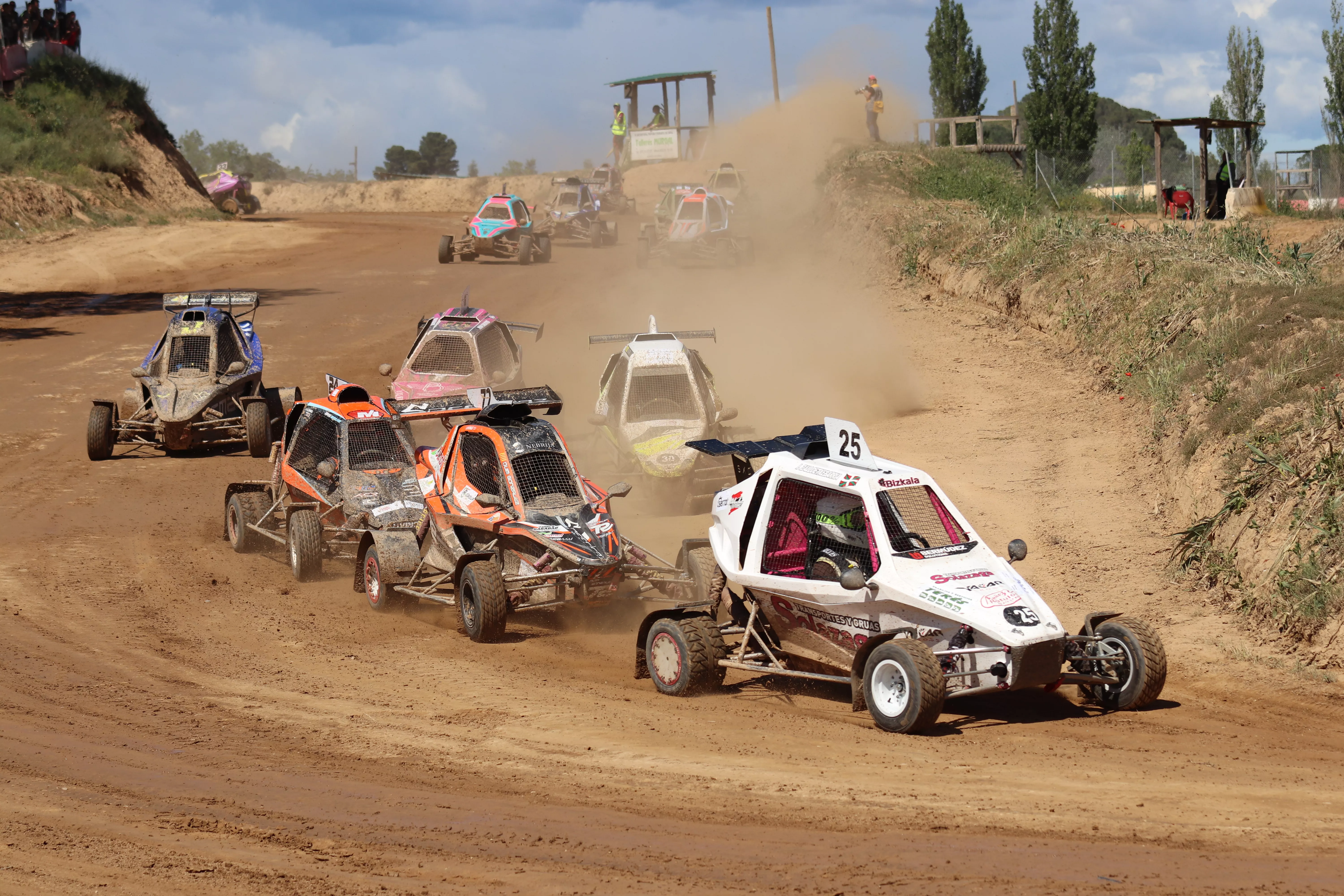 El circuito de Esplús en una competición.