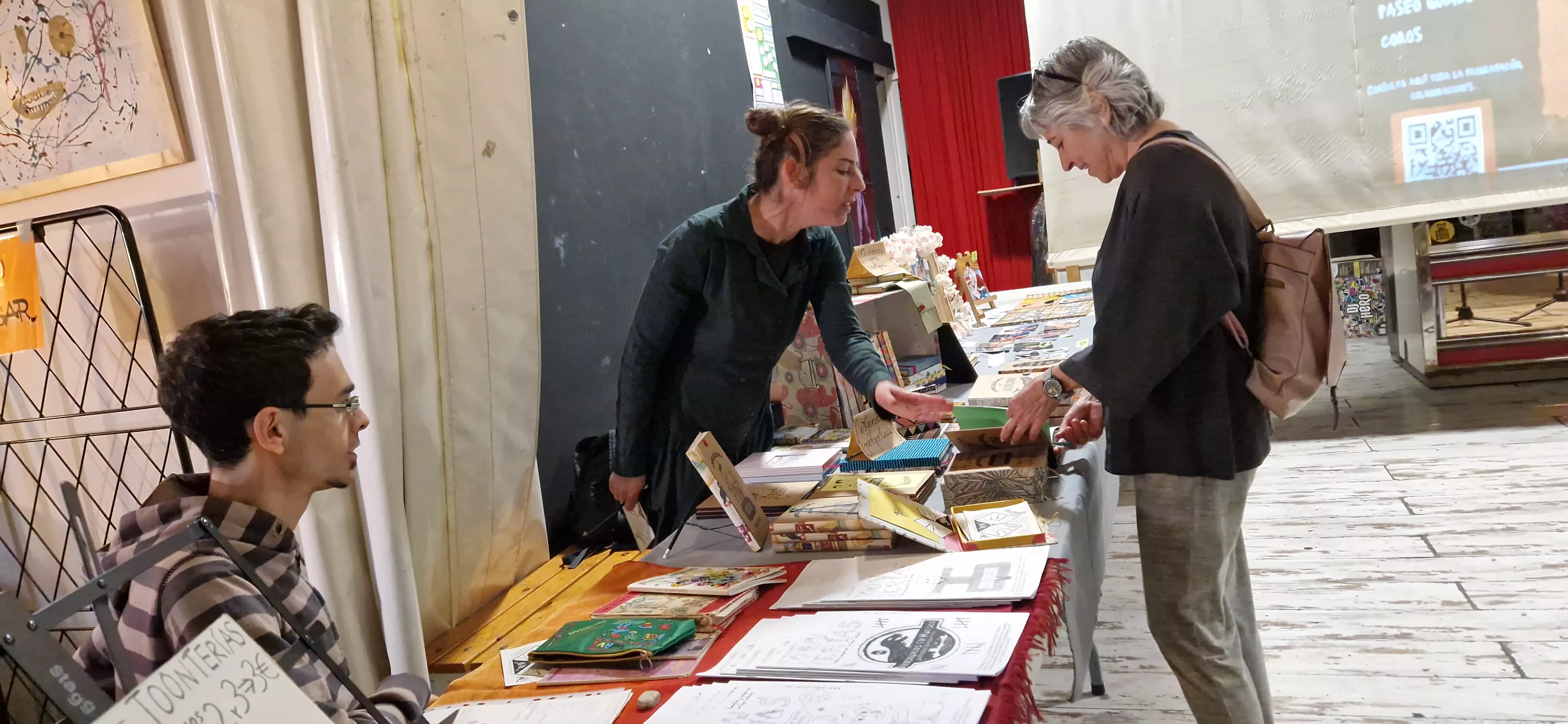 Presentación de Barriofest y Garrampa Fest en la Catalítica. Foto Myriam Martínez