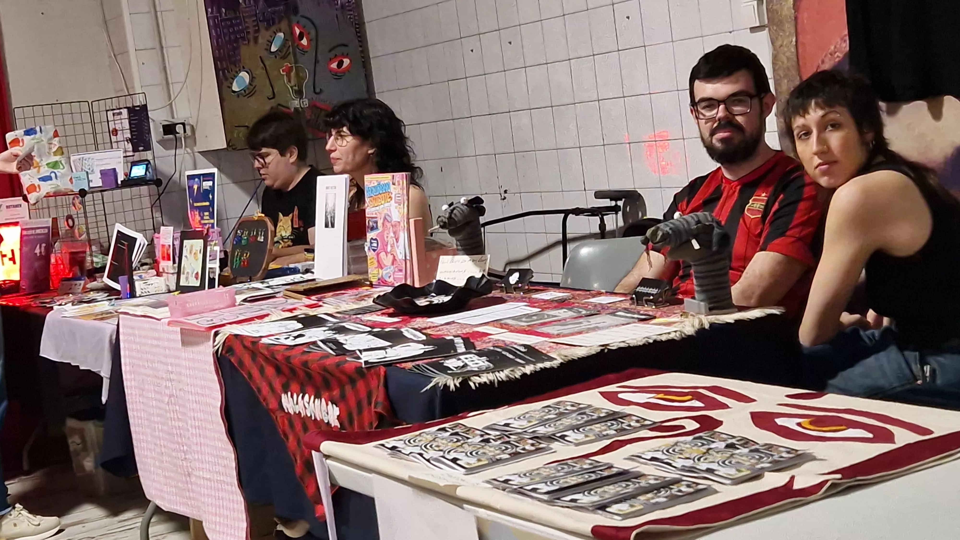 Presentación de Barriofest y Garrampa Fest en la Catalítica. Foto Myriam Martínez