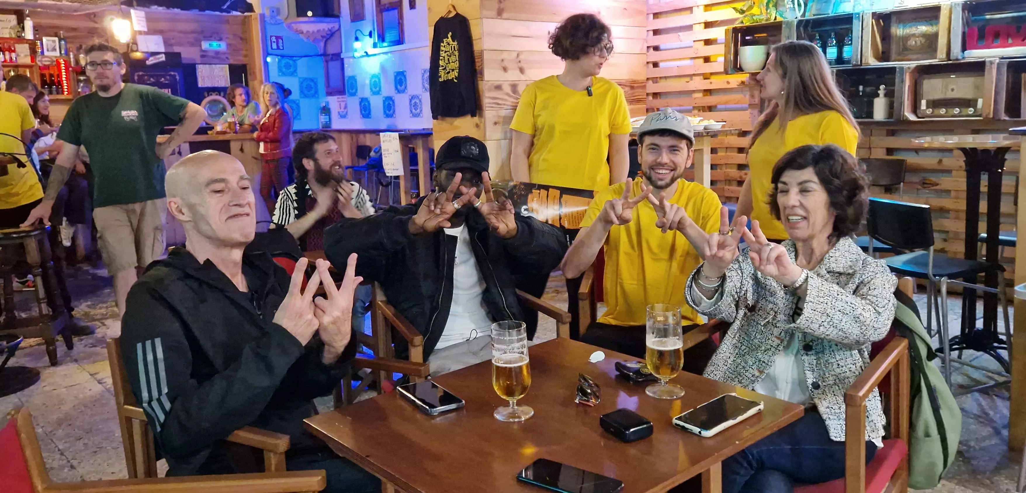 Presentación de Barriofest y Garrampa Fest en la Catalítica. Foto Myriam Martínez