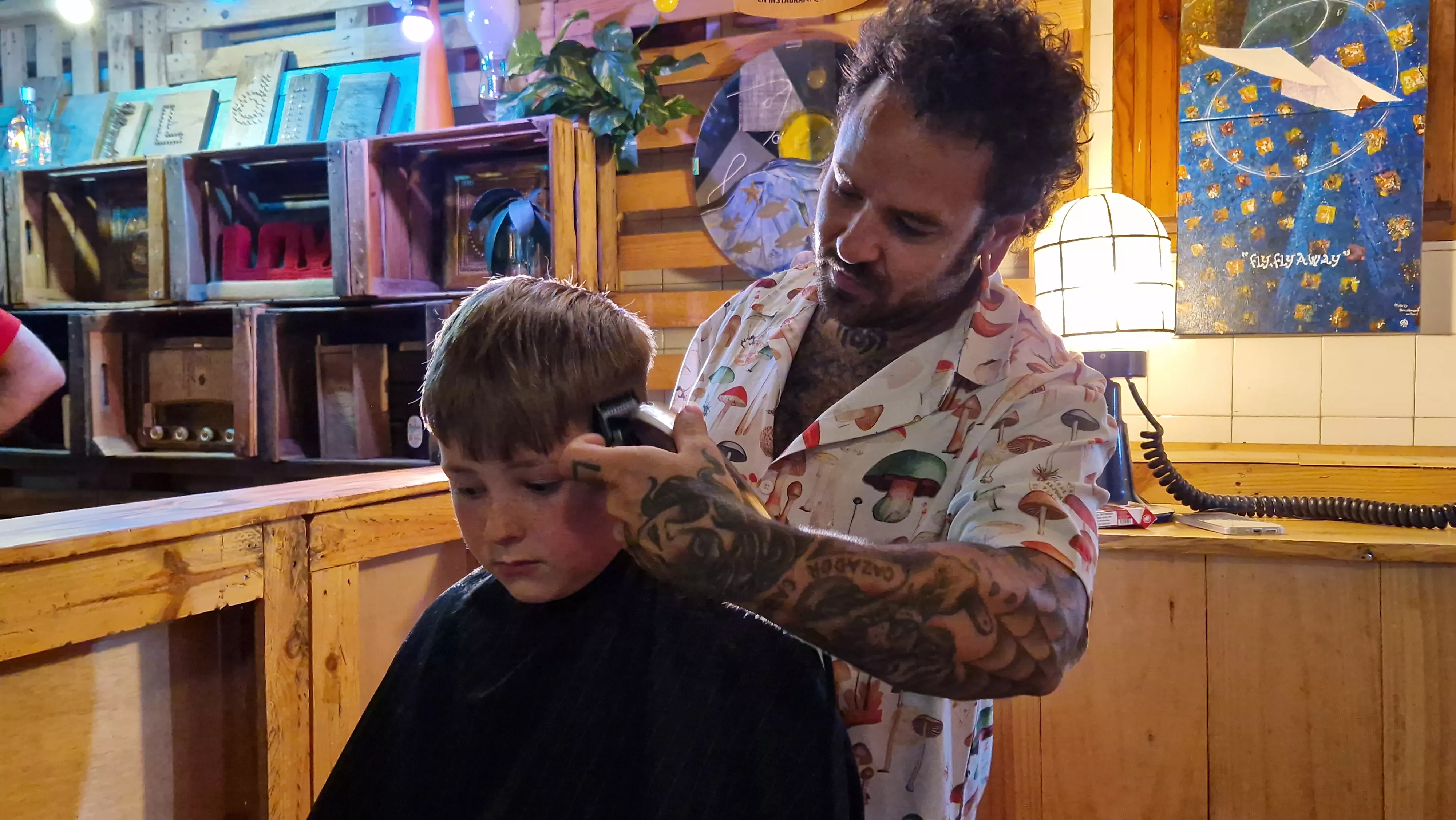 Daniel Pardo. Presentación de Barriofest y Garrampa Fest en la Catalítica. Foto Myriam Martínez