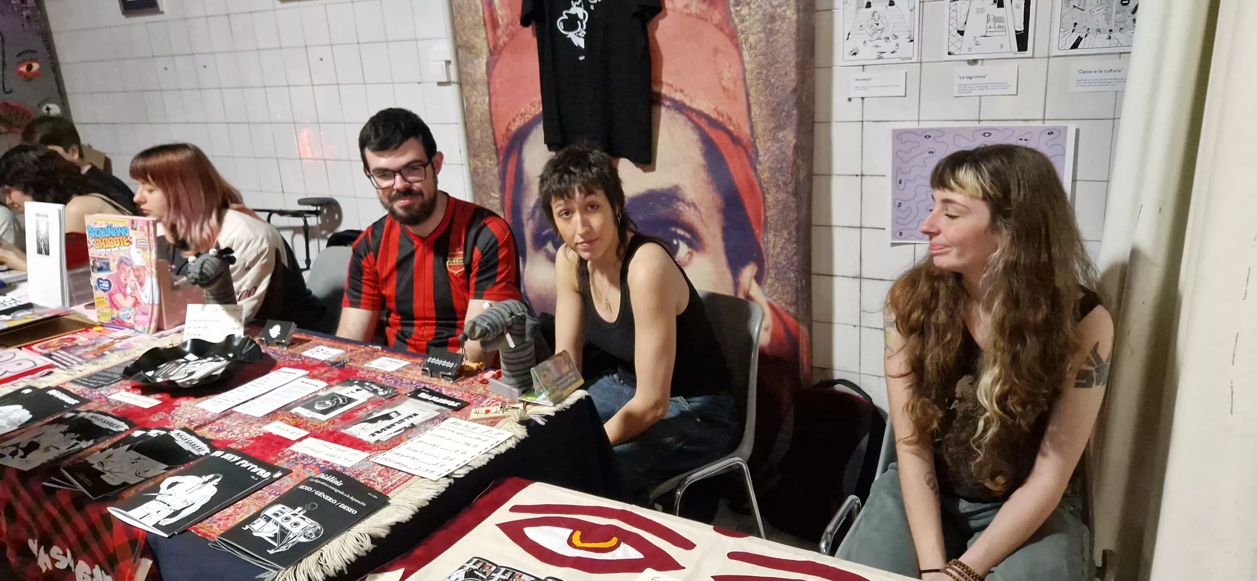 Presentación de Barriofest y Garrampa Fest en la Catalítica. Foto Myriam Martínez