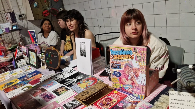 Presentación de Barriofest y Garrampa Fest en la Catalítica. Foto Myriam Martínez