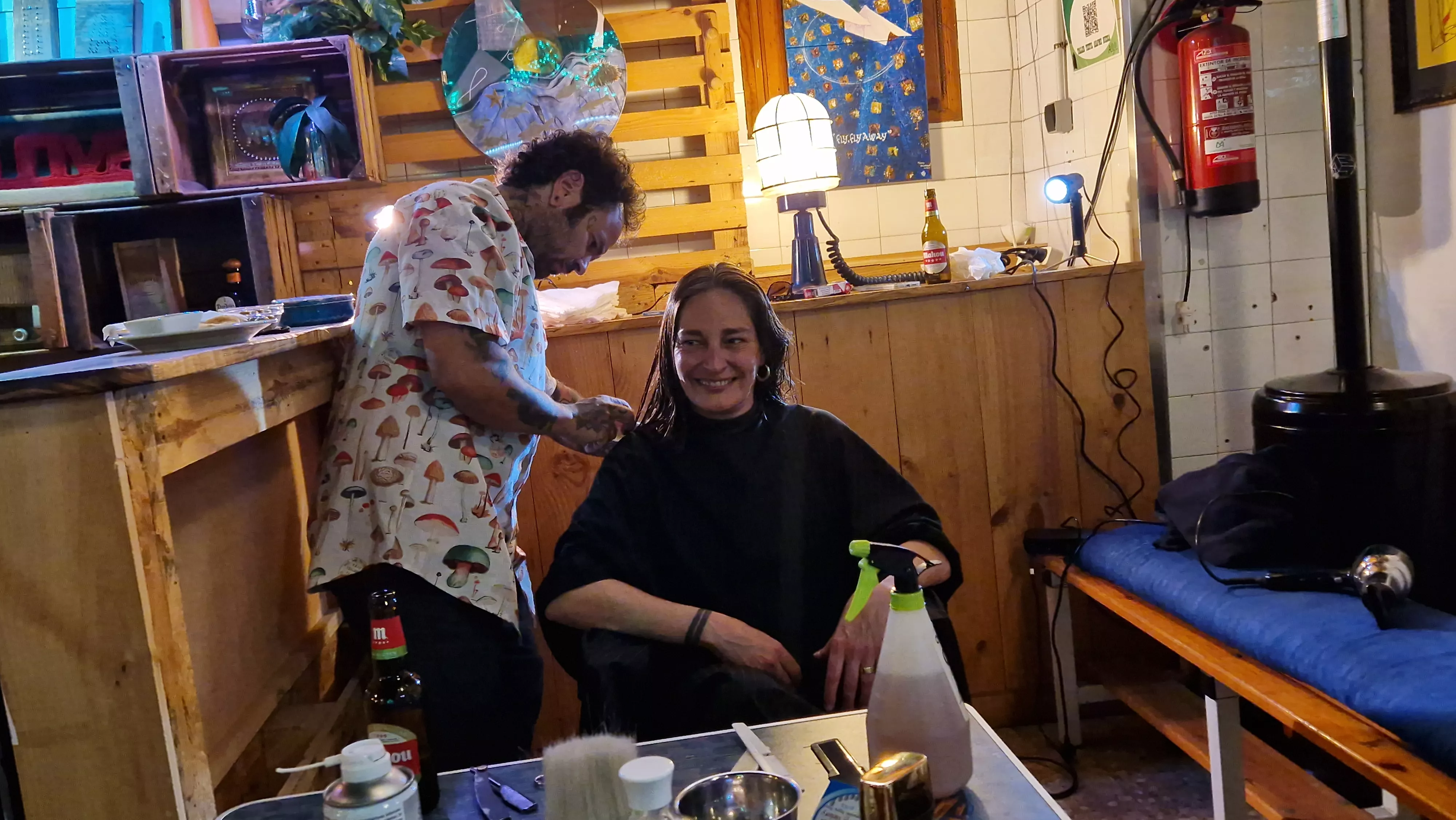 Presentación de Barriofest y Garrampa Fest en la Catalítica. Foto Myriam Martínez