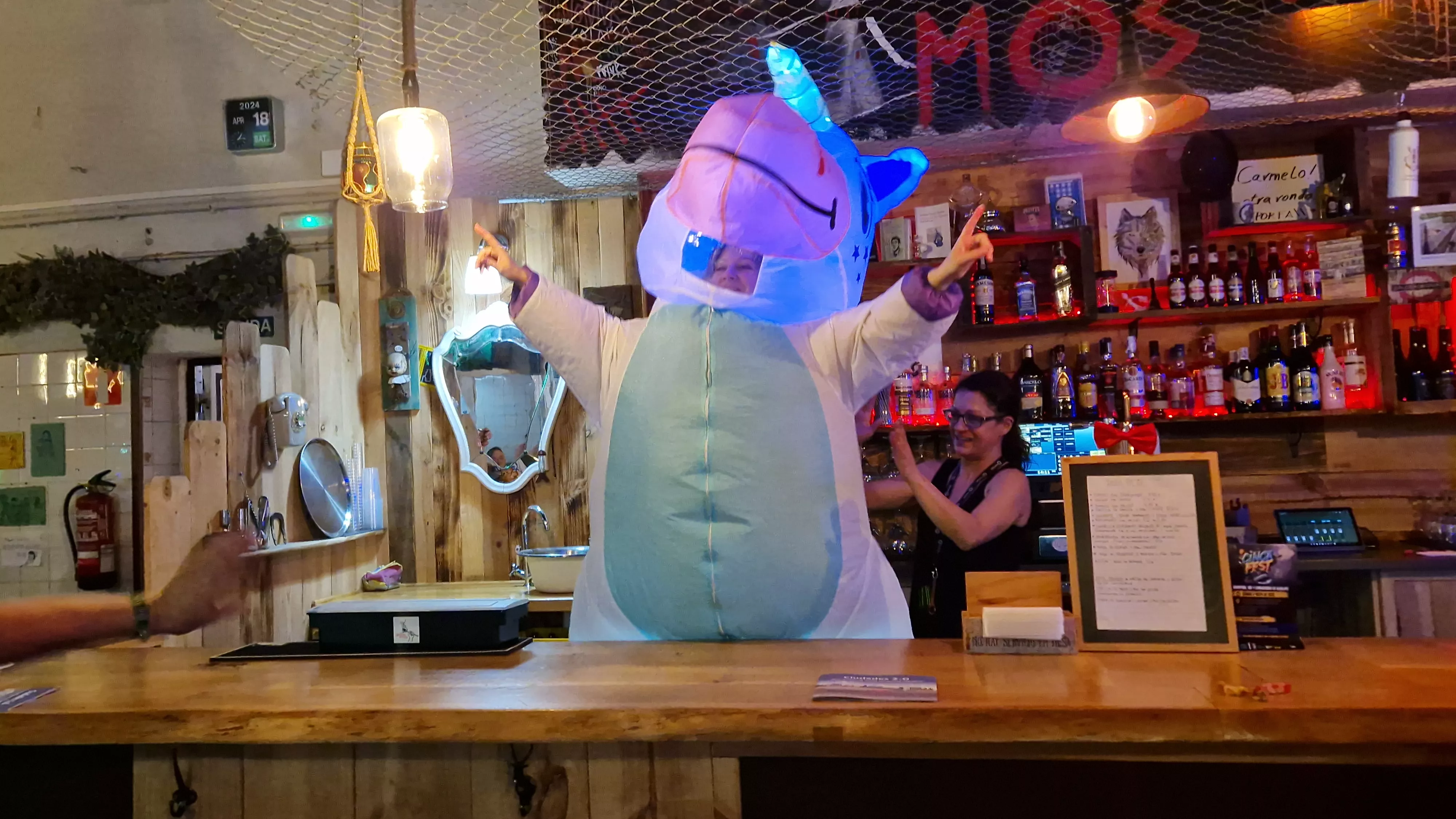 Presentación de Barriofest y Garrampa Fest en la Catalítica. Foto Myriam Martínez