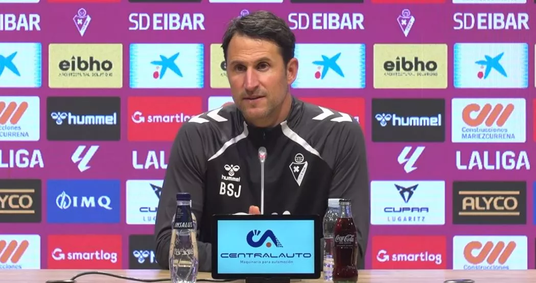 Beñat San José, entrenador del Eibar
