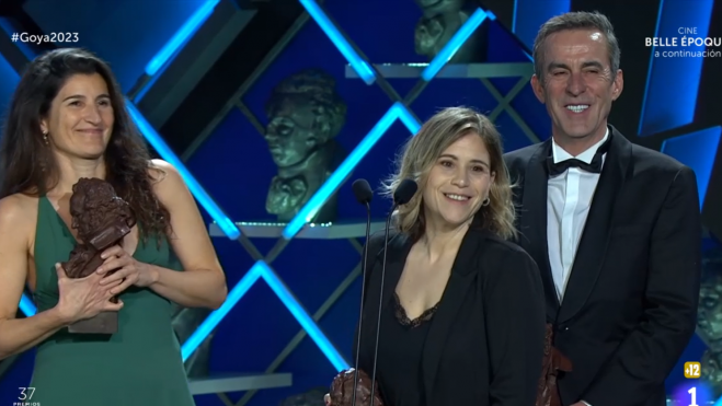 La oscense Yasmina Praderas ha conseguido el Goya al Mejor Sonido