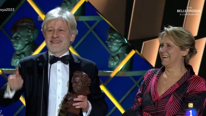 Gaizka Urresti y Paula Labordeta se han llevado el Goya a la película documental.