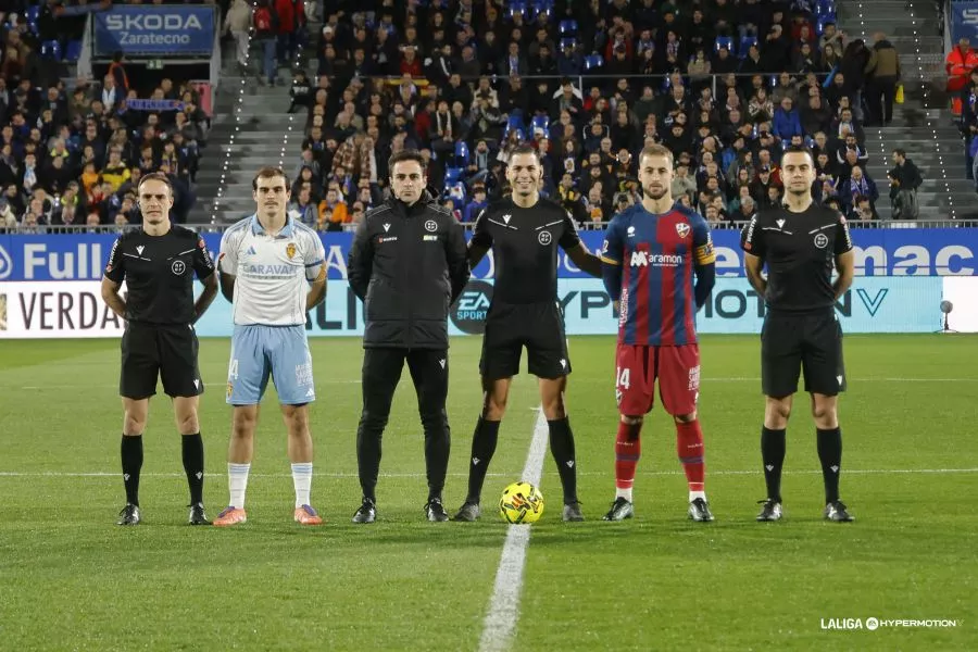 Lax Franco, en el Zaragoza-Huesca