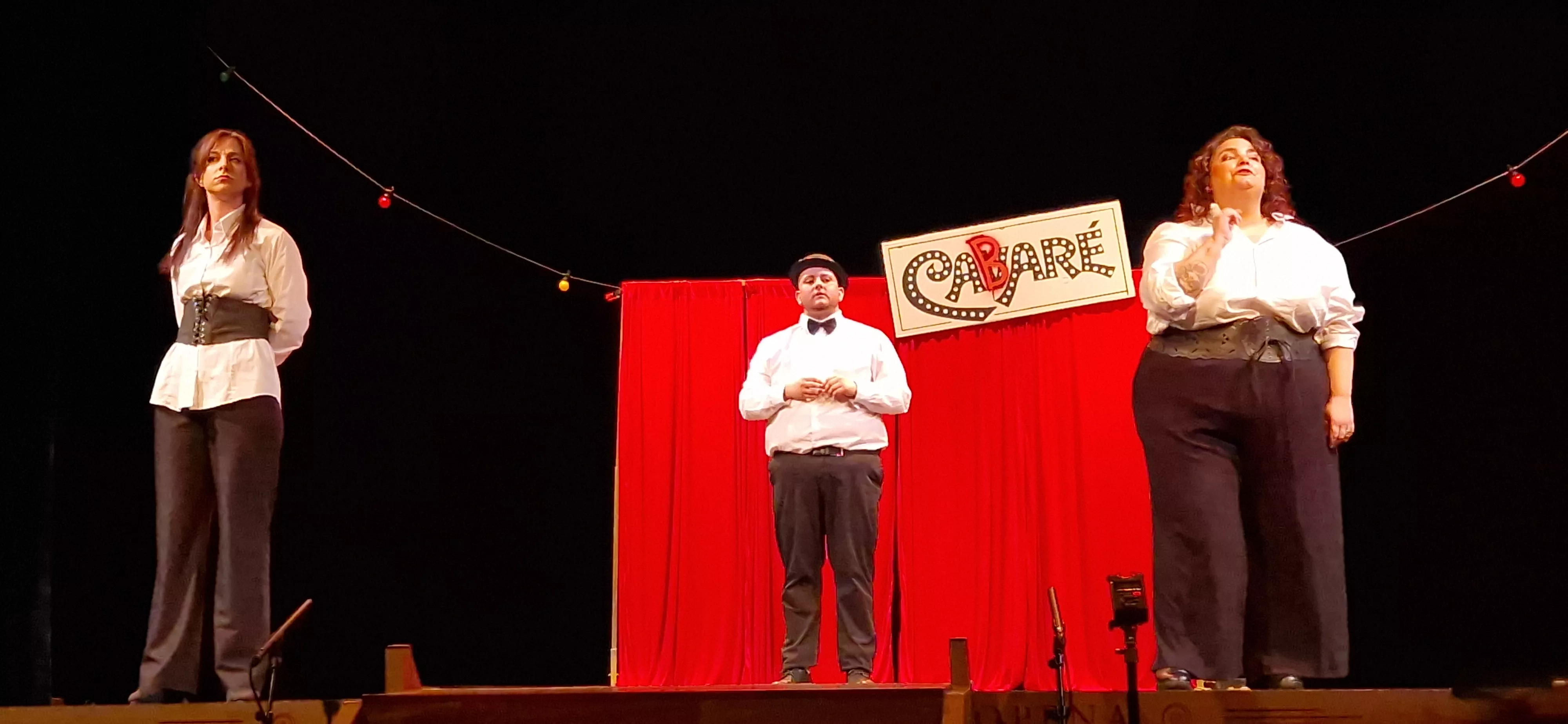 Estreno de Instrucciones para montar un cabaret en Diversario. Foto Myriam Martínez