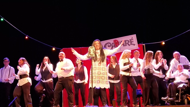 Estreno de Instrucciones para montar un cabaret en Diversario. Foto Myriam Martínez