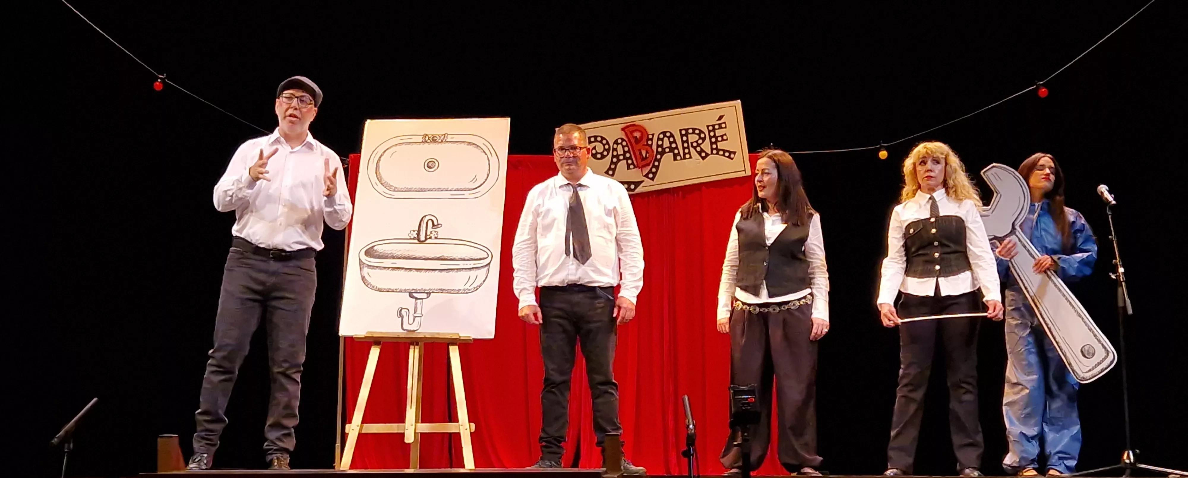 Estreno de Instrucciones para montar un cabaret en Diversario. Foto Myriam Martínez