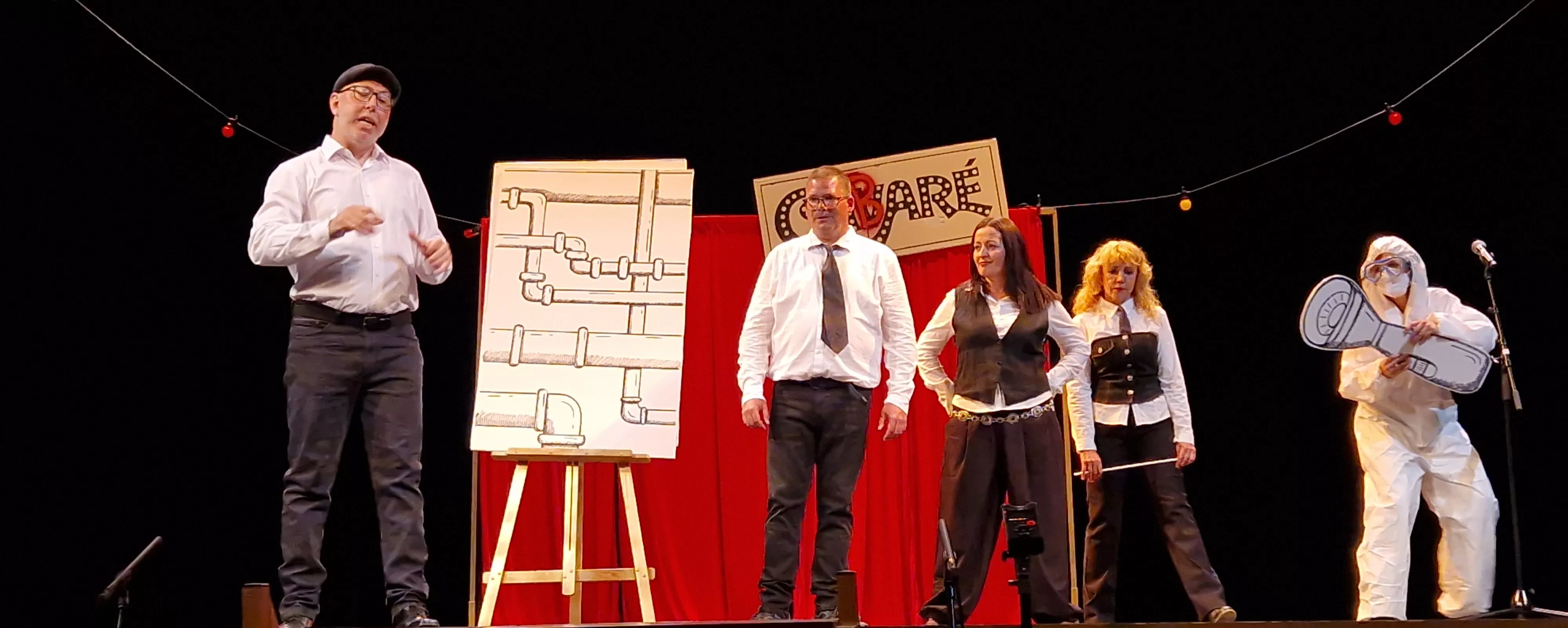 Estreno de Instrucciones para montar un cabaret en Diversario. Foto Myriam Martínez