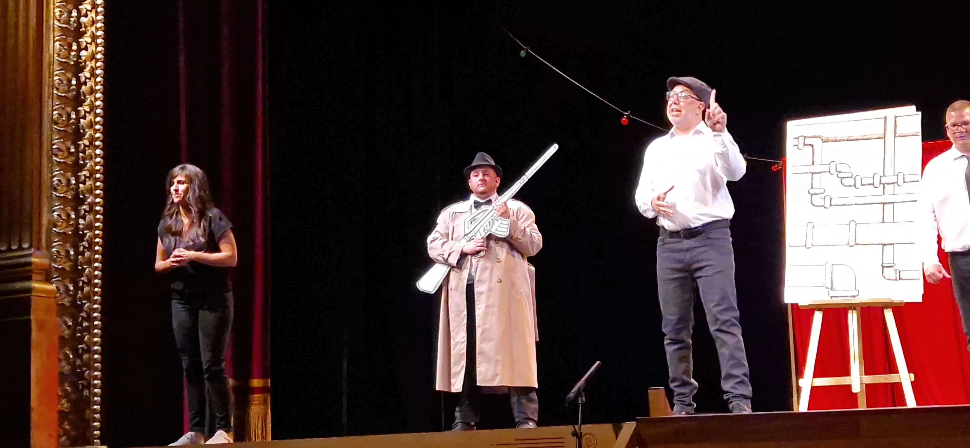 Estreno de Instrucciones para montar un cabaret en Diversario. Foto Myriam Martínez