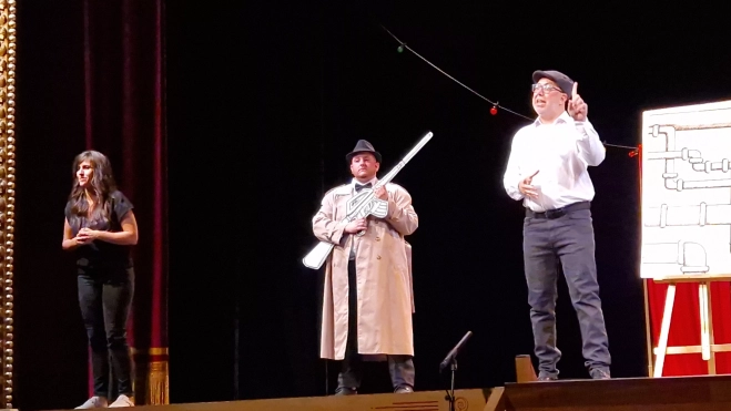 Estreno de Instrucciones para montar un cabaret en Diversario. Foto Myriam Martínez