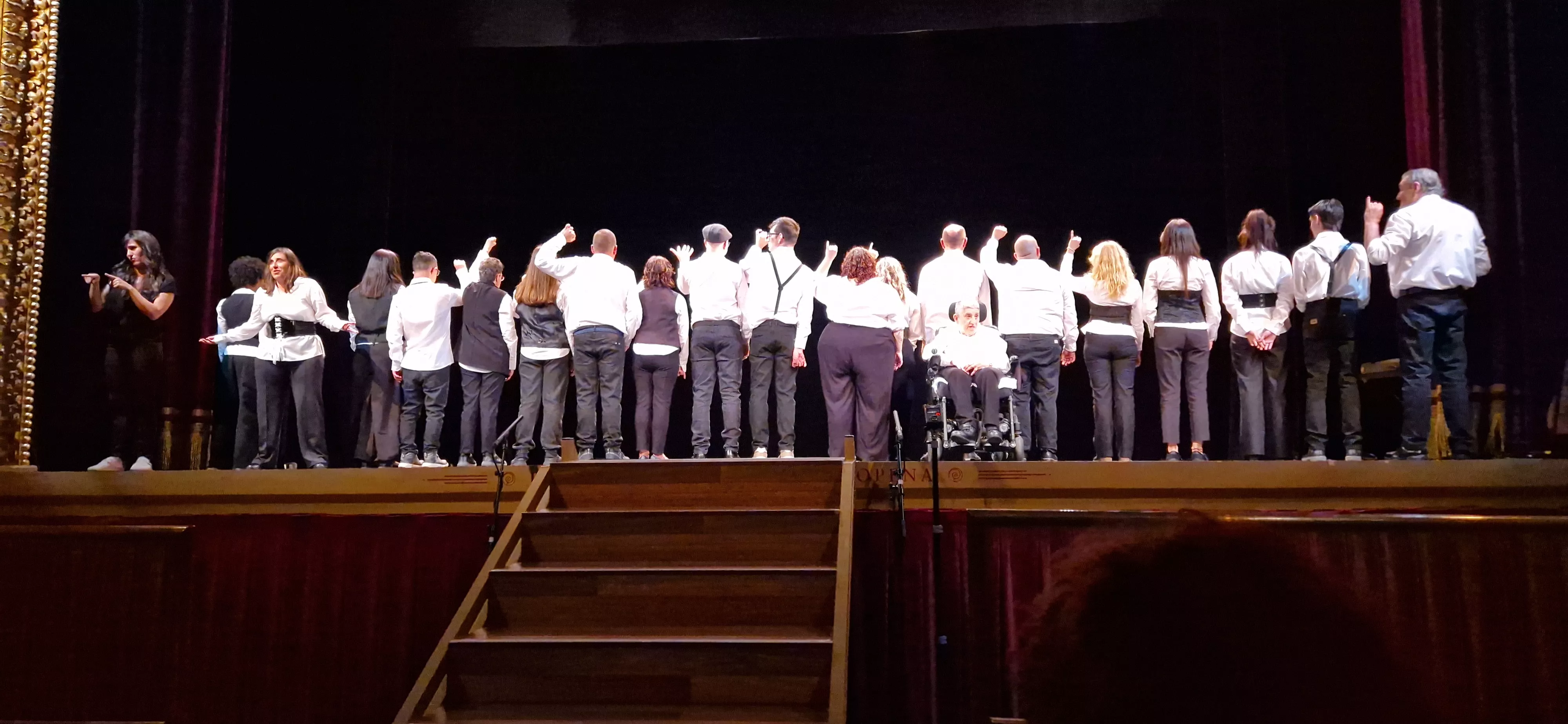 Estreno de Instrucciones para montar un cabaret en Diversario. Foto Myriam Martínez