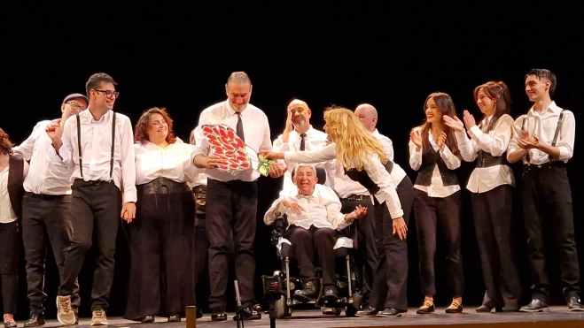 Estreno de Instrucciones para montar un cabaret en Diversario. Foto Myriam Martínez
