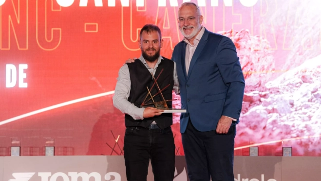 Álvaro Burrell con Alex Varela.