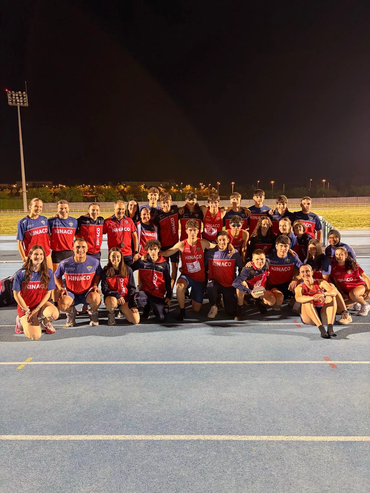 Campeonato de Aragón de clubes.  Hinaco Monzón