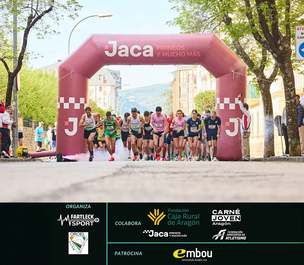 Carrera 10K-5K de Jaca. Fotos Fartleck Sport