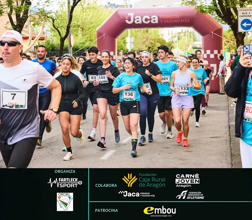 Carrera 10K-5K de Jaca. Fotos Fartleck Sport