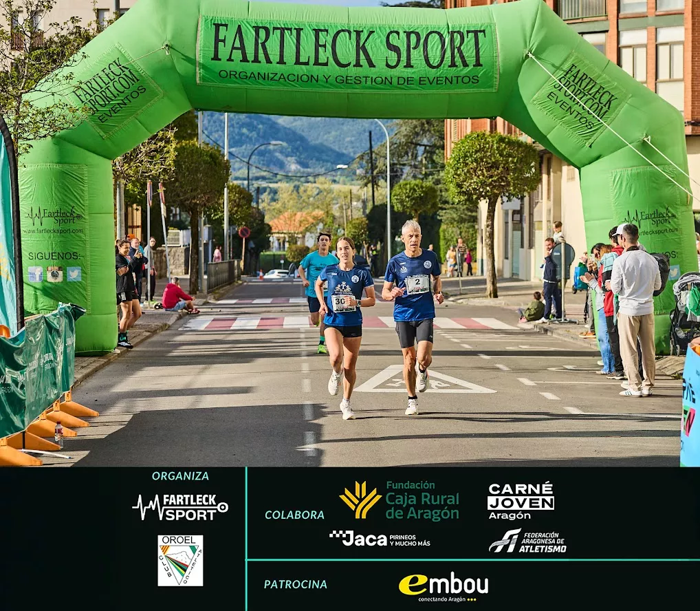 Carrera 10K-5K de Jaca. Fotos Fartleck Sport