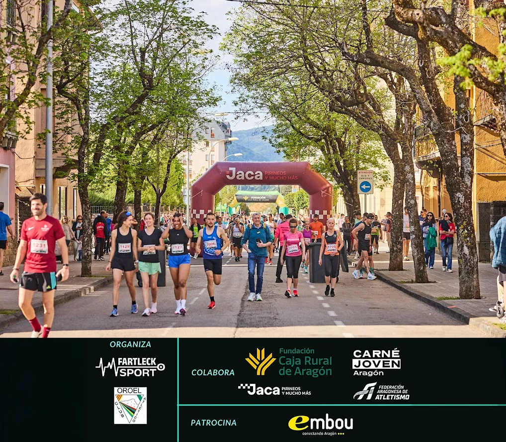 Carrera 10K-5K de Jaca. Fotos Fartleck Sport