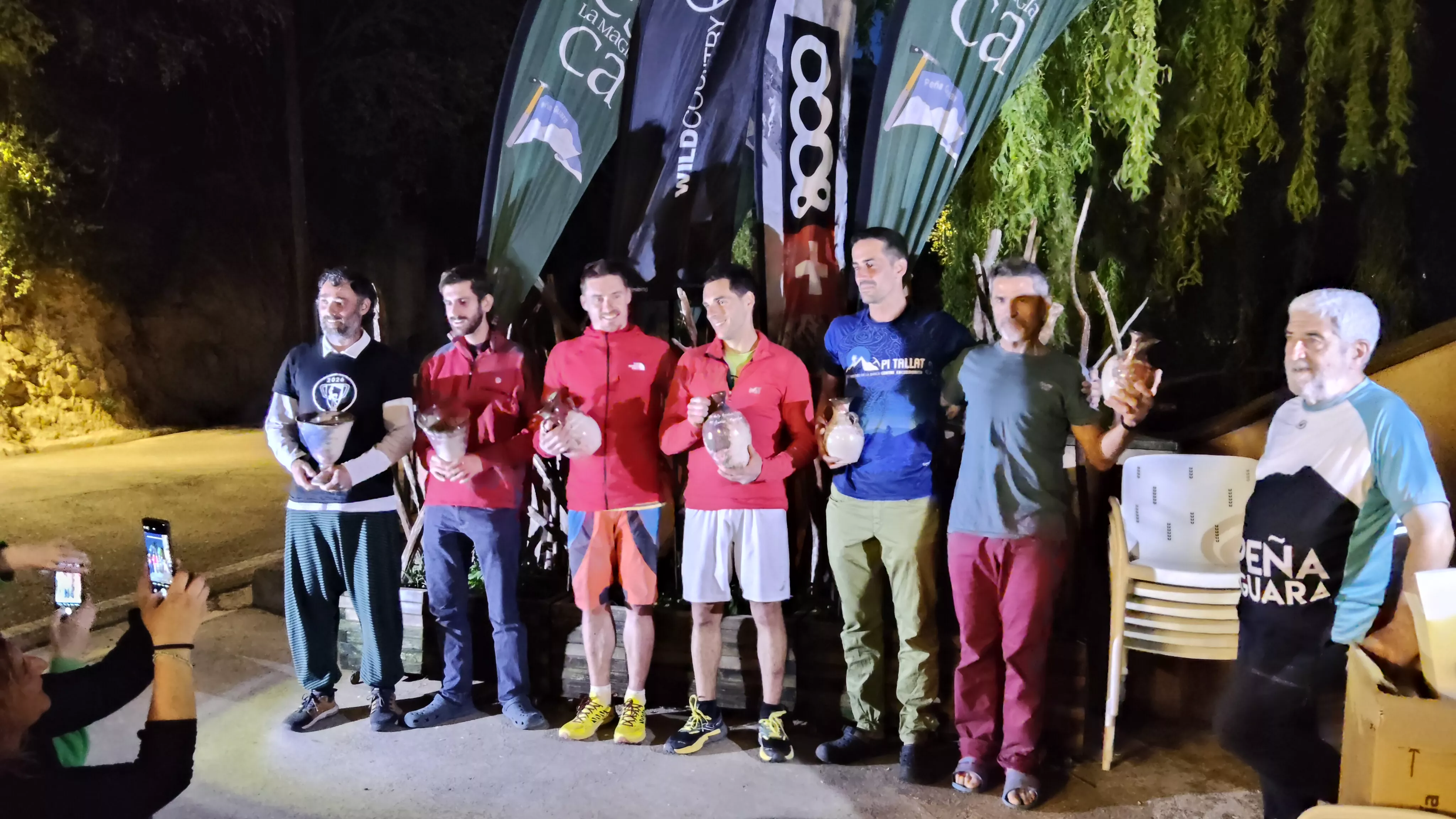 Rally de Escalada en Riglos 2026. Podio Masculino